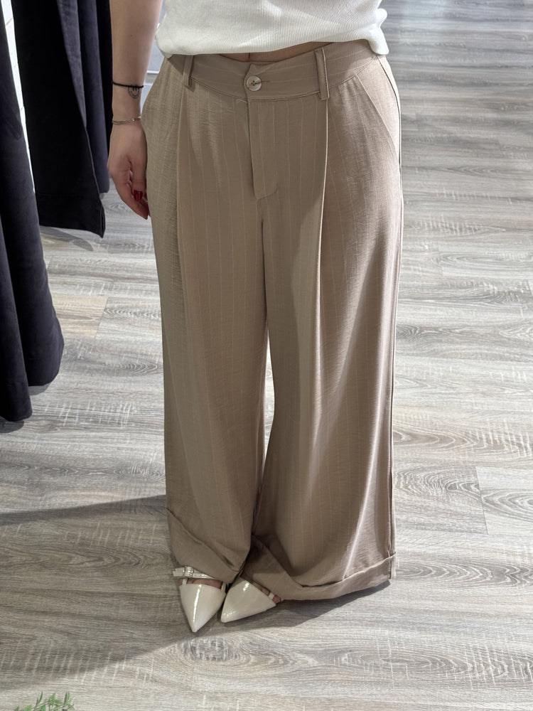 Pantalone gamba dritta gessato HaveOne - GiuGiò | Shop online