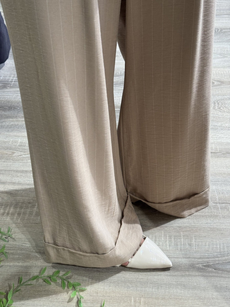 Pantalone gamba dritta gessato HaveOne - GiuGiò | Shop online