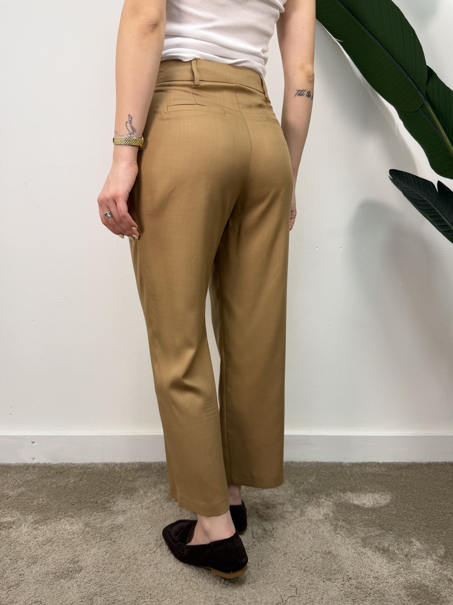 Pantalone gamba dritta lyocell MyD - GiuGiò | Shop online
