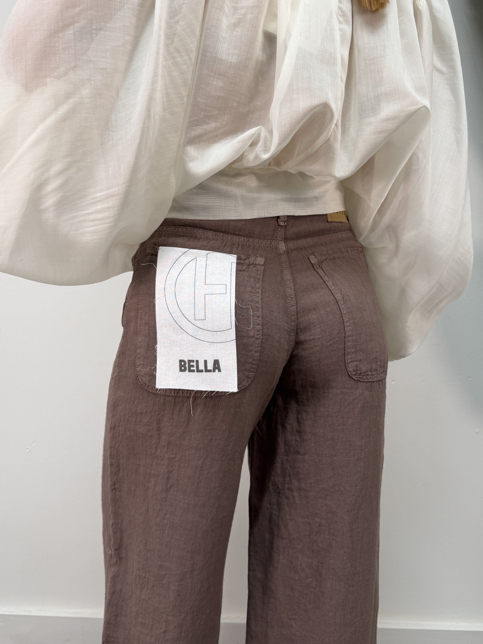 Pantalone in lino mod. "Bella" HaveOne - GiuGiò | Shop online