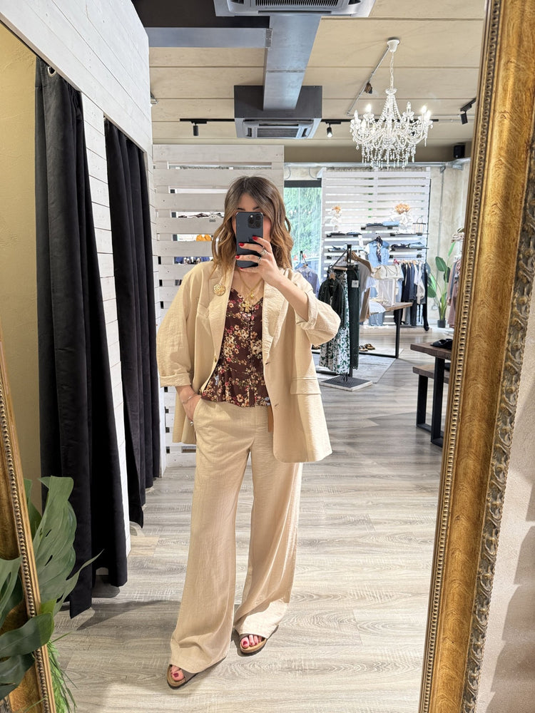 Pantalone in viscosa mod. gamba dritta Tensione In - GiuGiò | Shop online