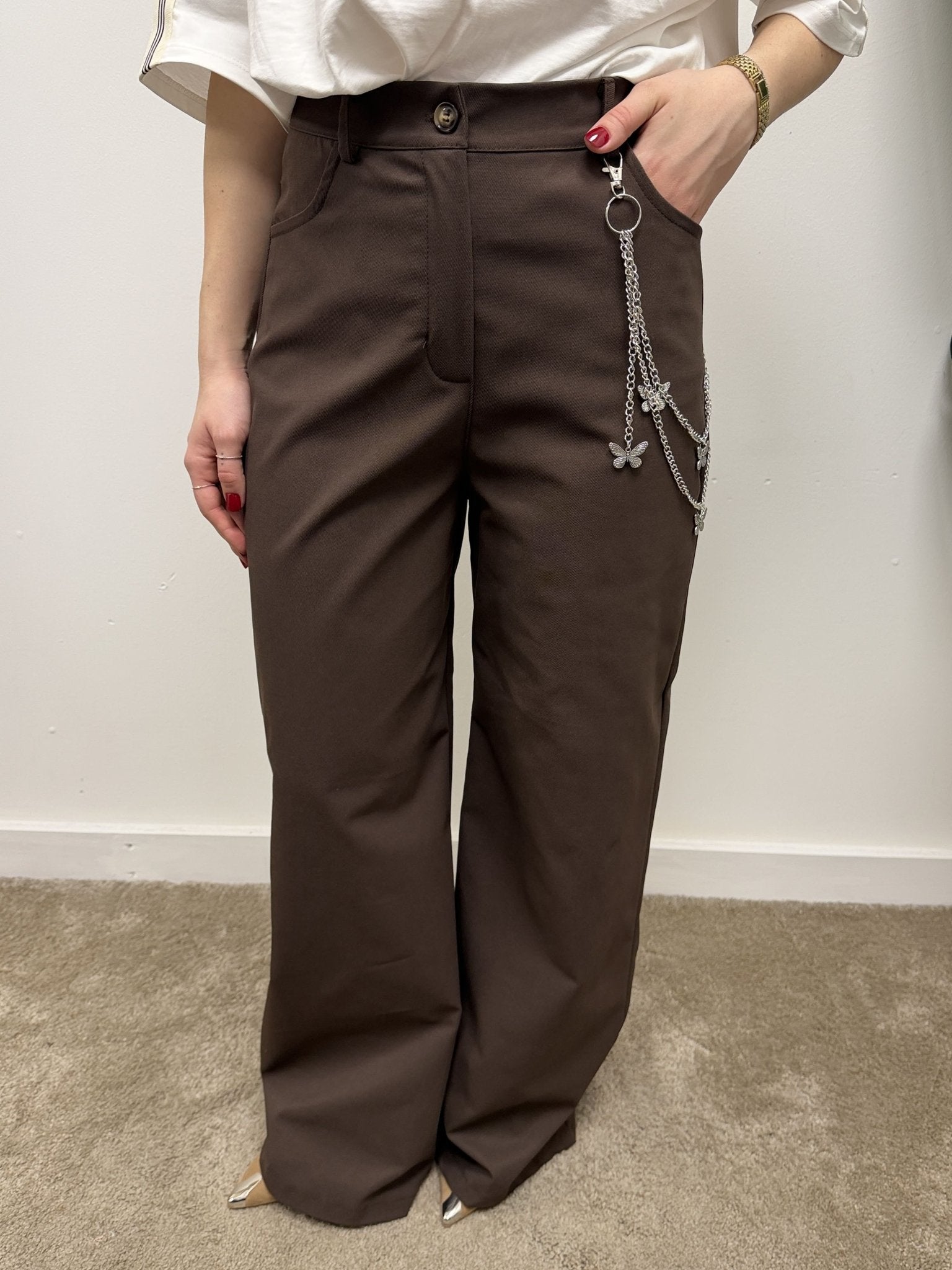 Pantalone Joy con charms MyD - GiuGiò | Shop online