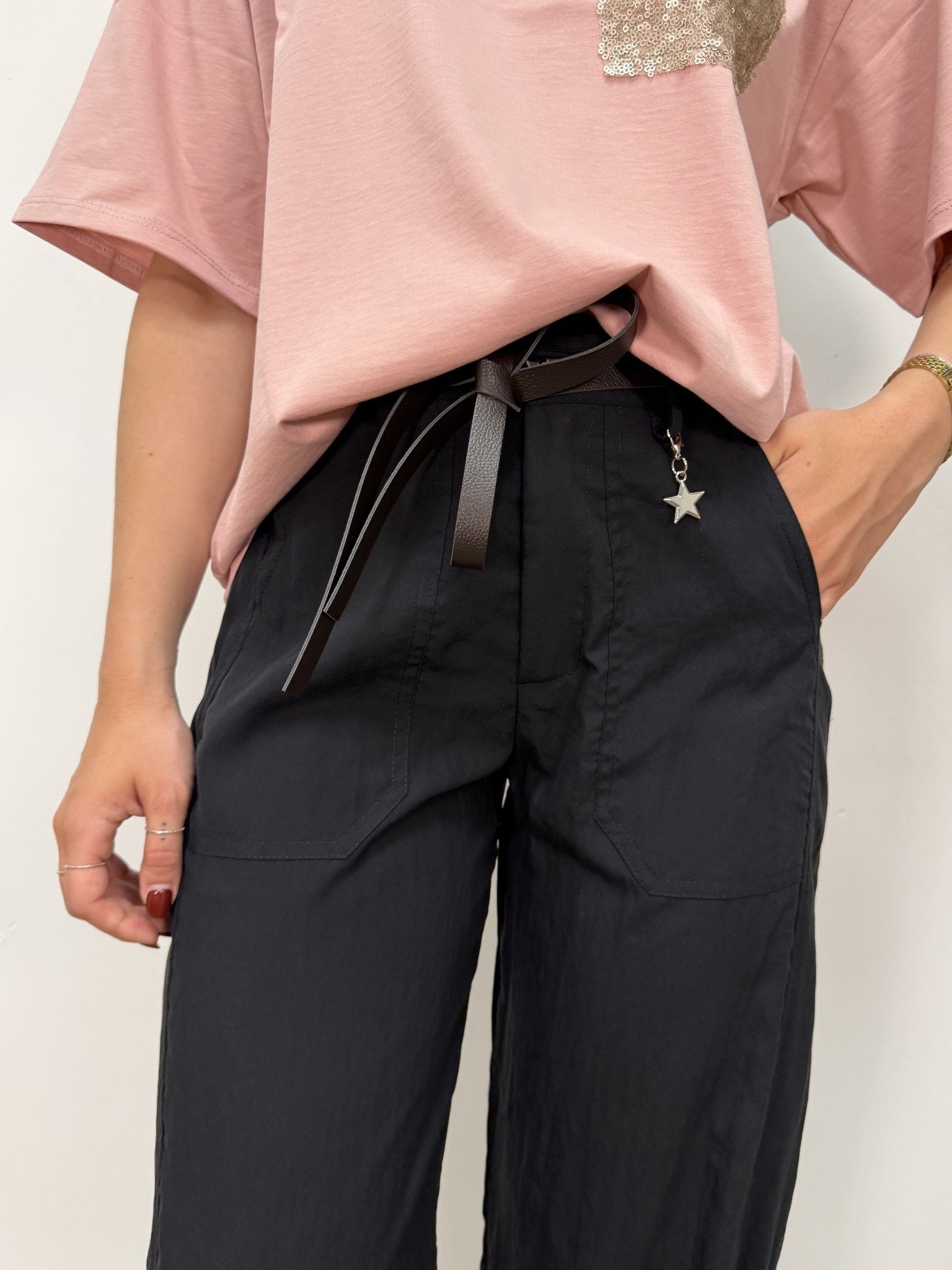 Pantalone mod. Stellina in lyocell Susy Mix - GiuGiò | Shop online