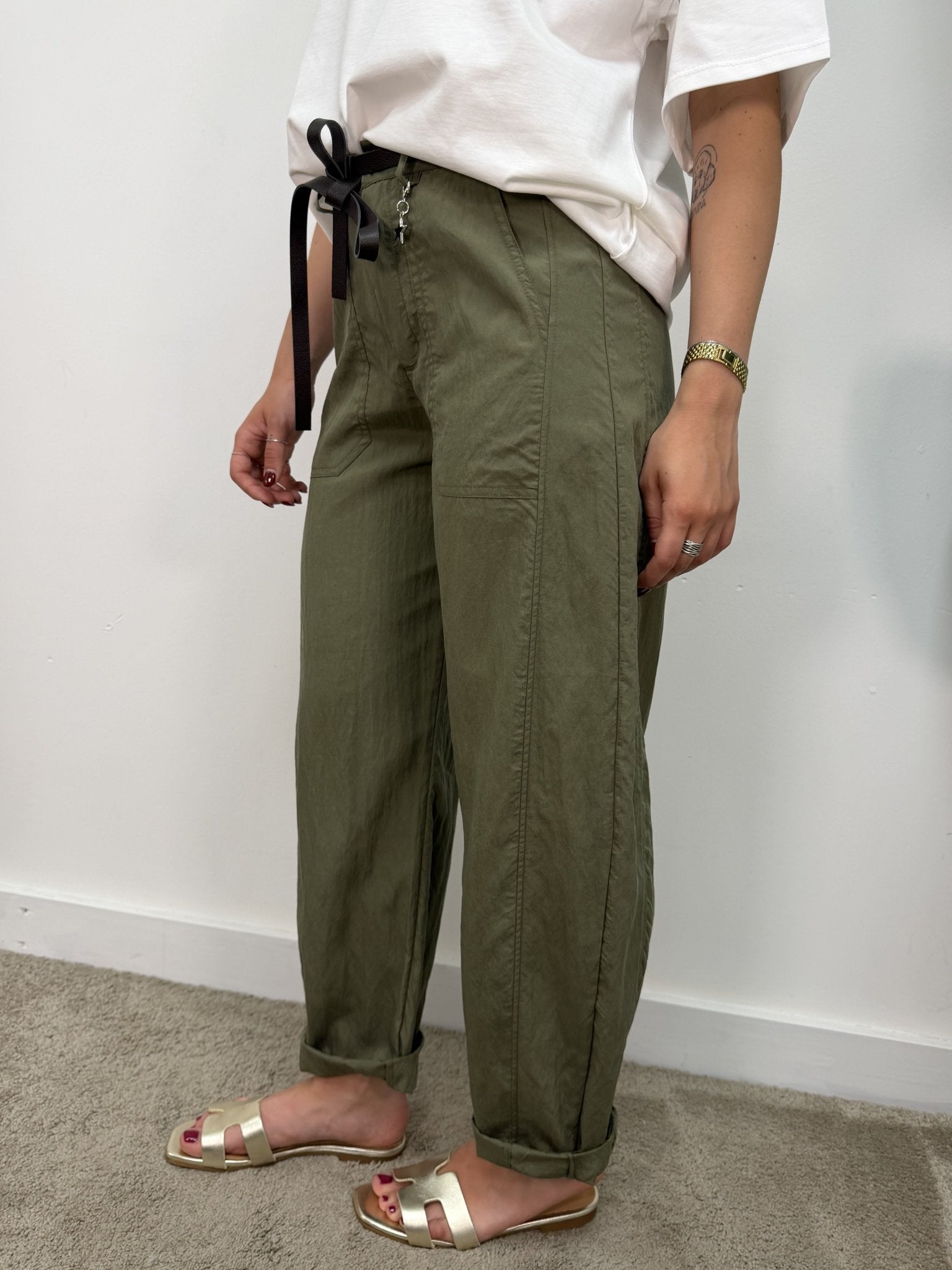Pantalone mod. Stellina in lyocell Susy Mix - GiuGiò | Shop online
