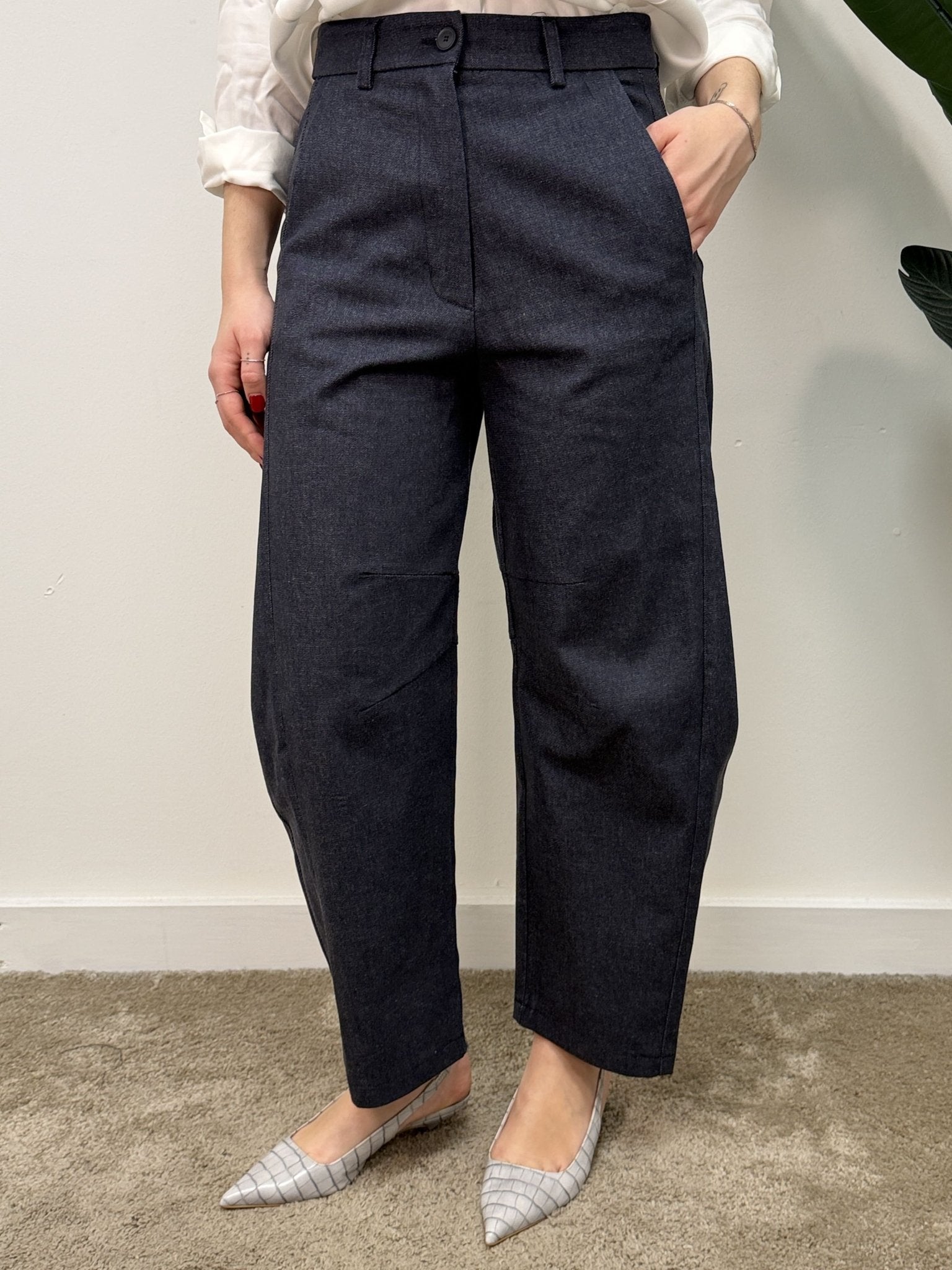 Pantalone modello barrel Imperial - GiuGiò | Shop online