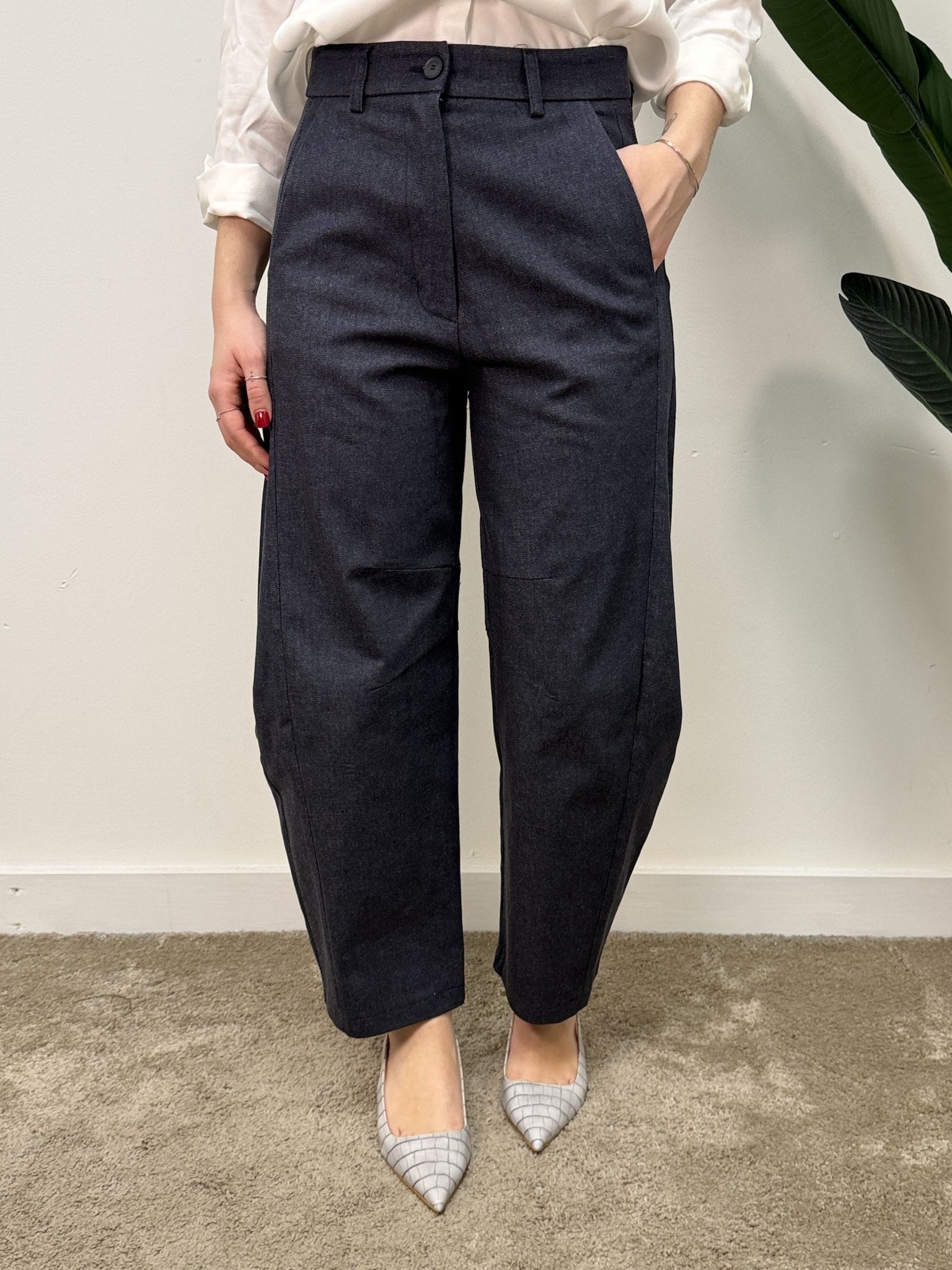 Pantalone modello barrel Imperial - GiuGiò | Shop online