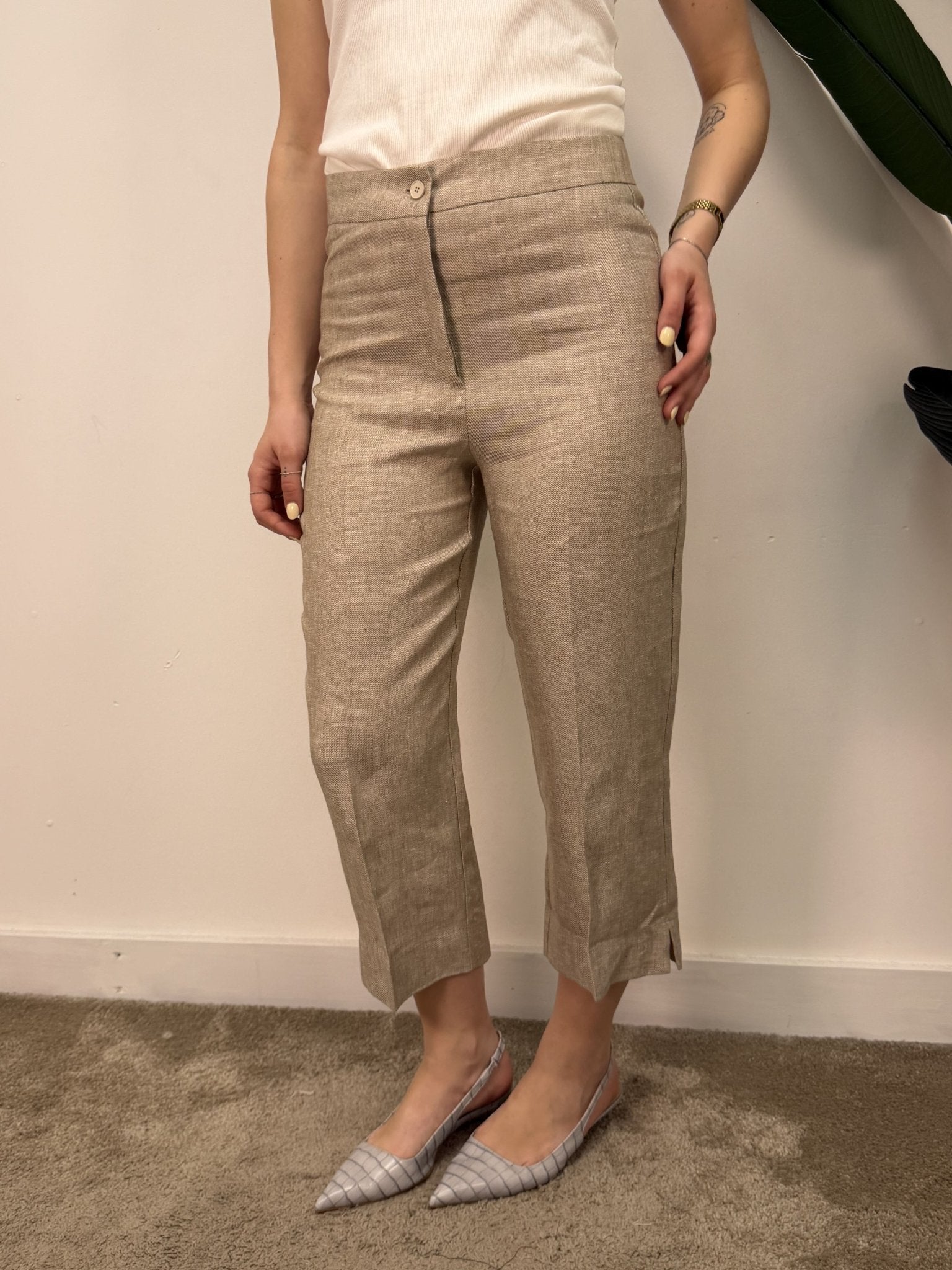 Pantalone modello Capri in lino VICOLO - GiuGiò | Shop online