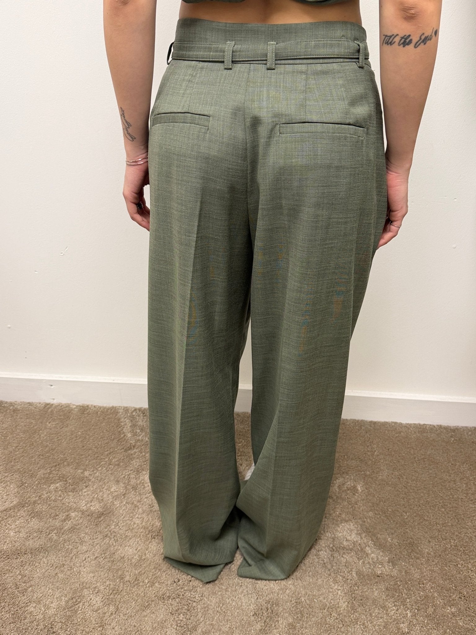 Pantalone palazzo con pinces VICOLO - GiuGiò | Shop online