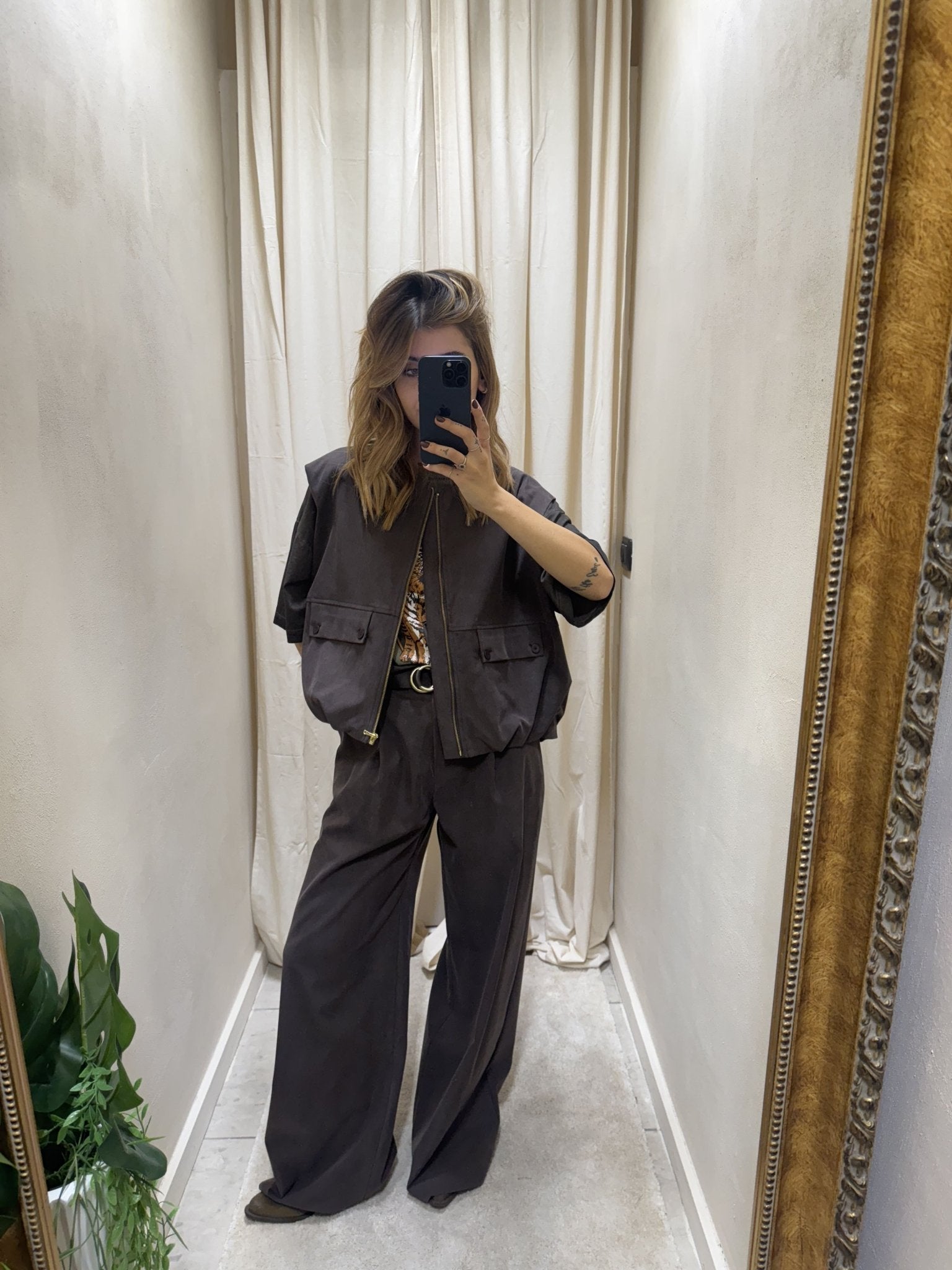 Pantalone palazzo manopesca Dixie - GiuGiò | Shop online