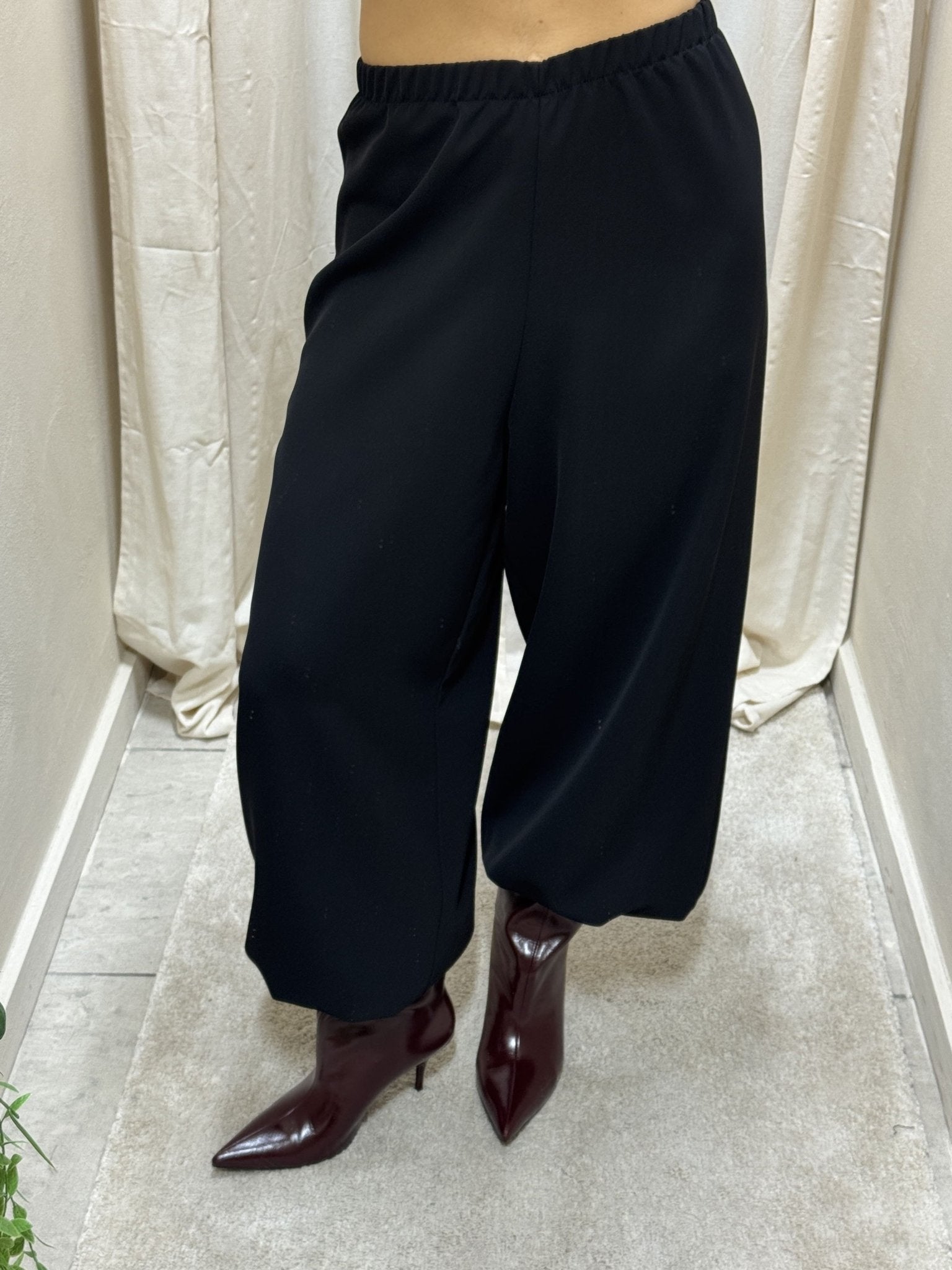 Pantalone palloncino con elastico sul fondo MyD - GiuGiò | Shop online