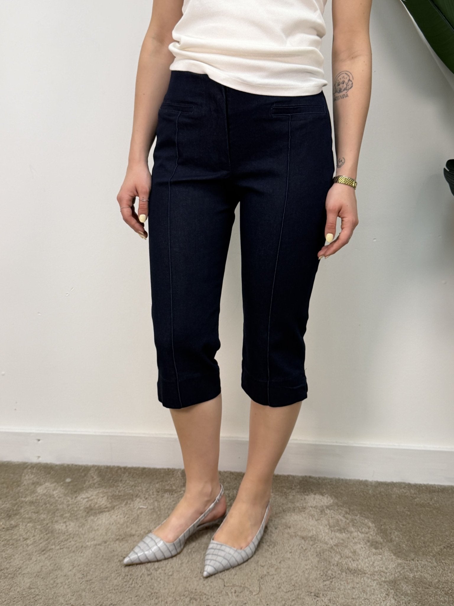 Pantalone pinocchietto in denim Tensione In - GiuGiò | Shop online