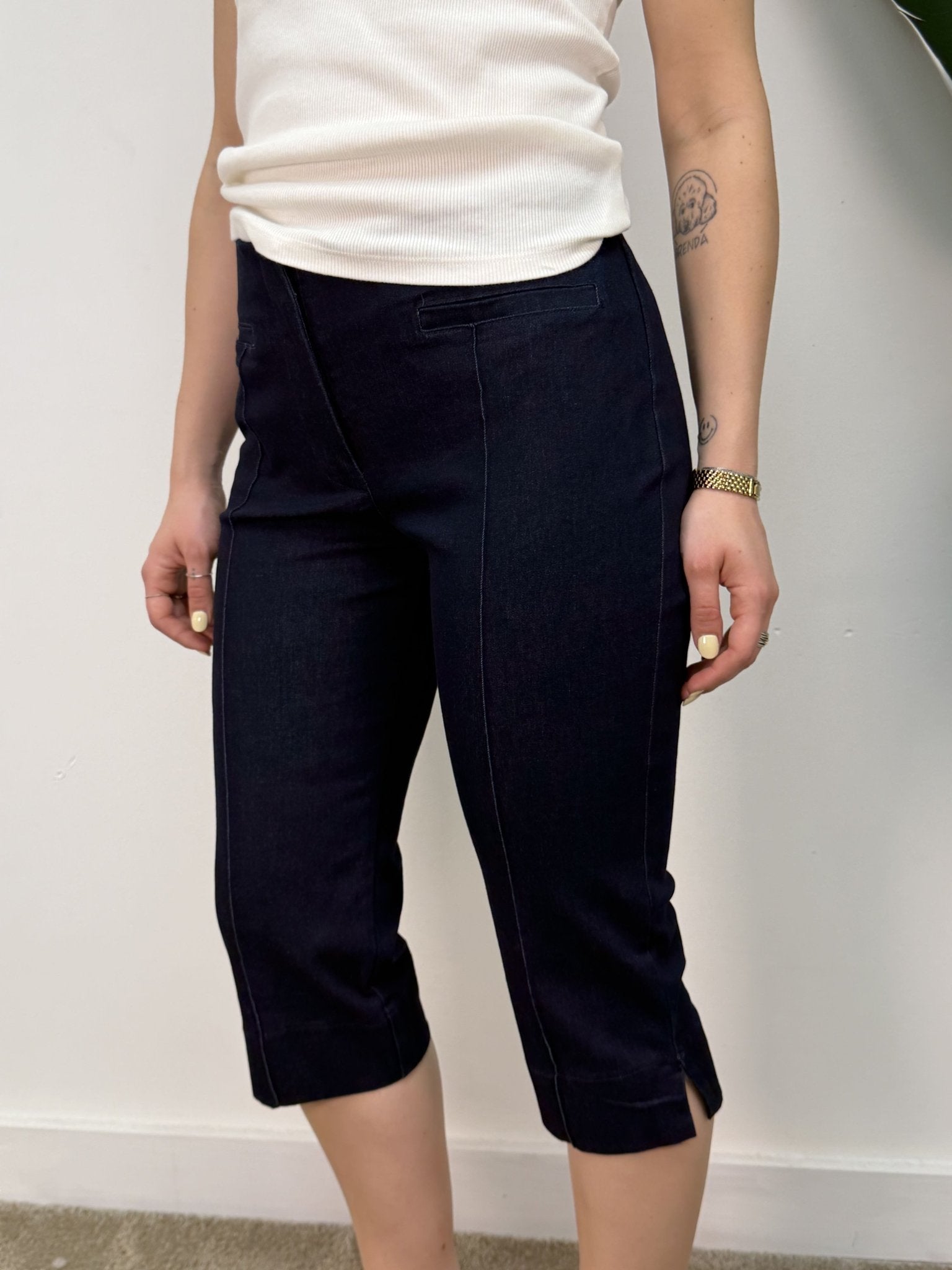 Pantalone pinocchietto in denim Tensione In - GiuGiò | Shop online