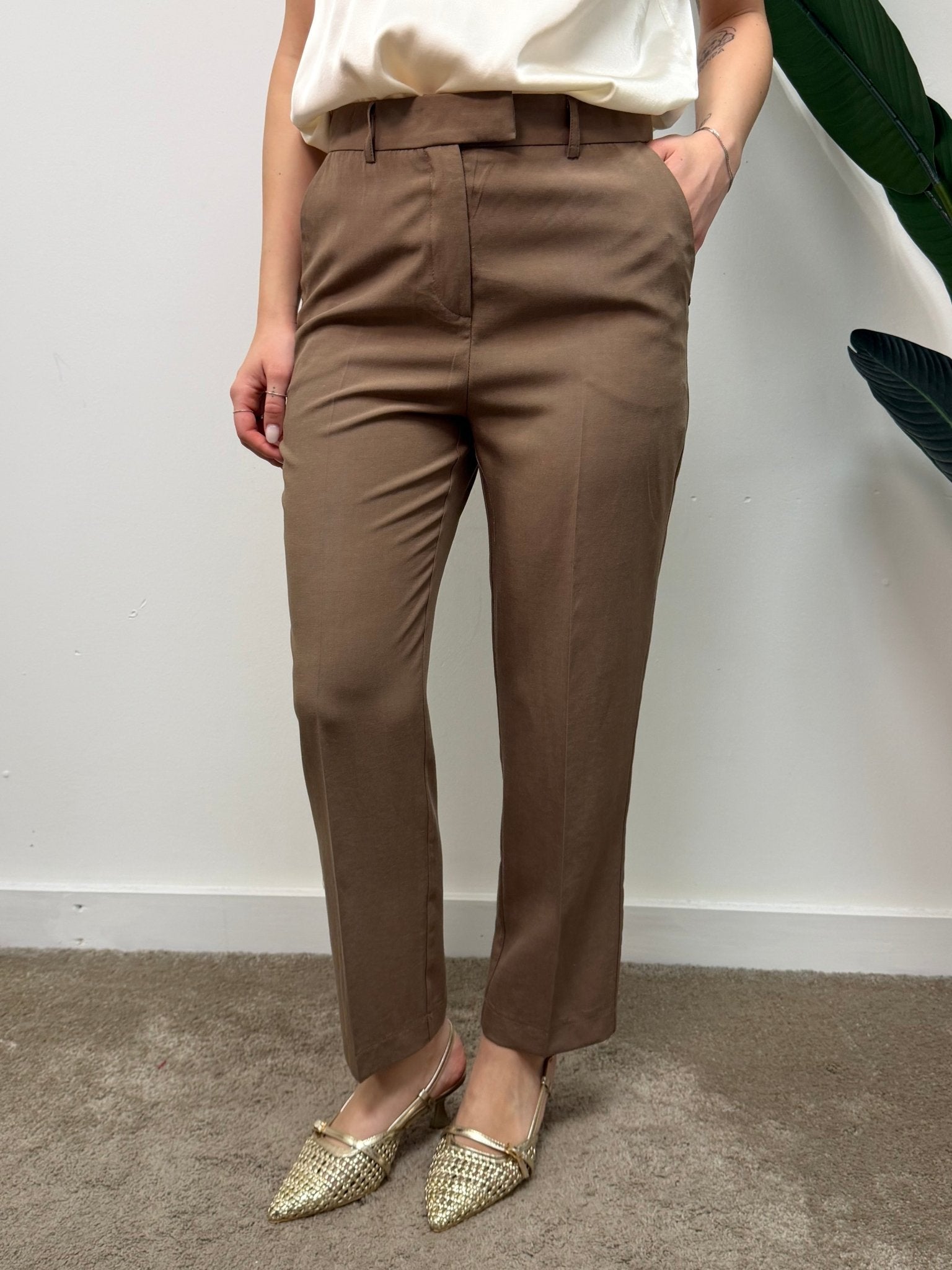 Pantalone sigaretta in lyocell Please - GiuGiò | Shop online