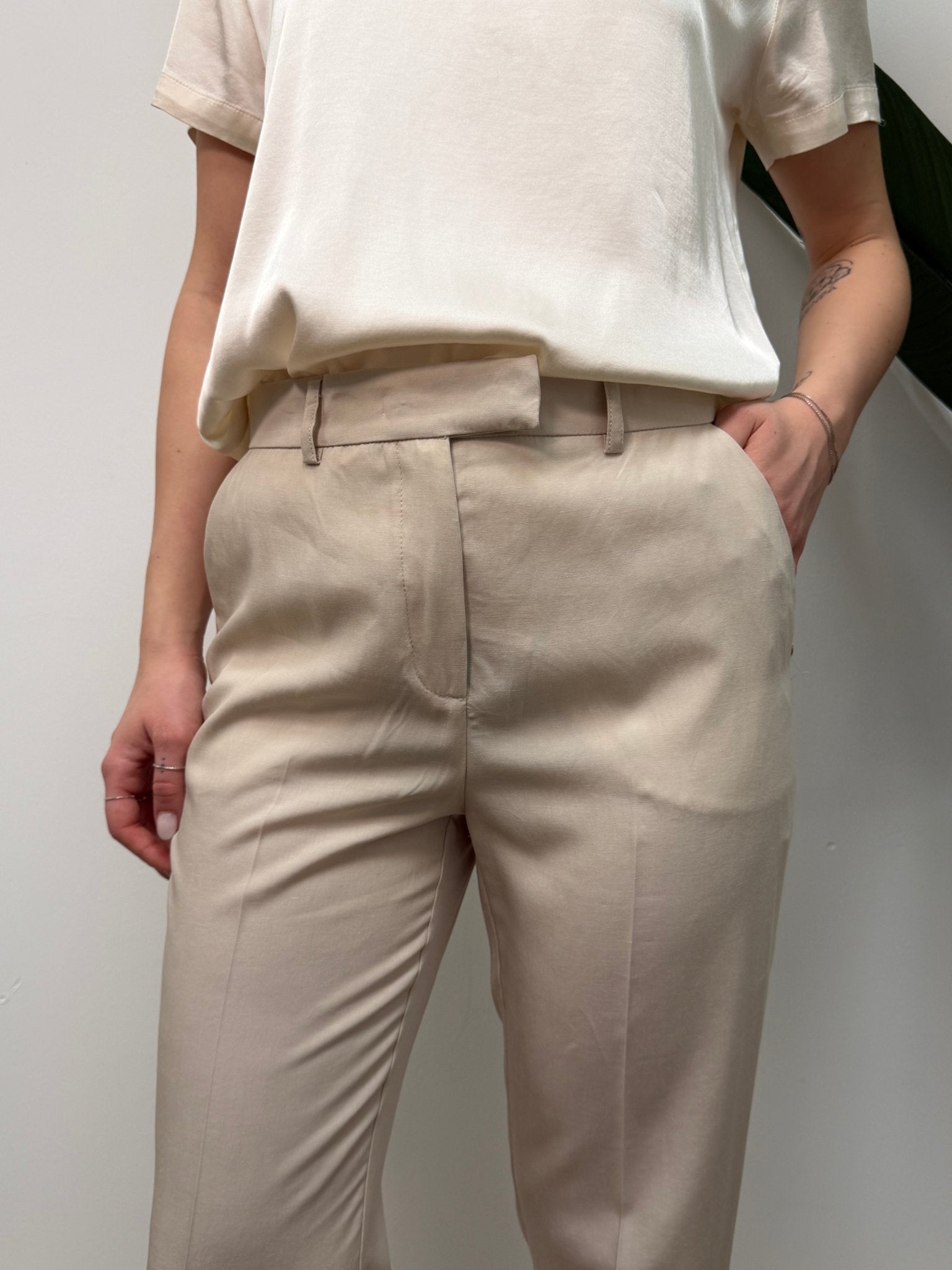 Pantalone sigaretta in lyocell Please - GiuGiò | Shop online