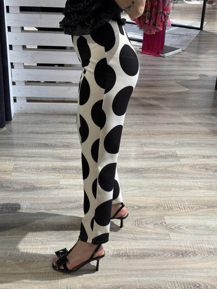 Pantalone Soverato sigaretta stampa pois Odì Odì - GiuGiò | Shop online
