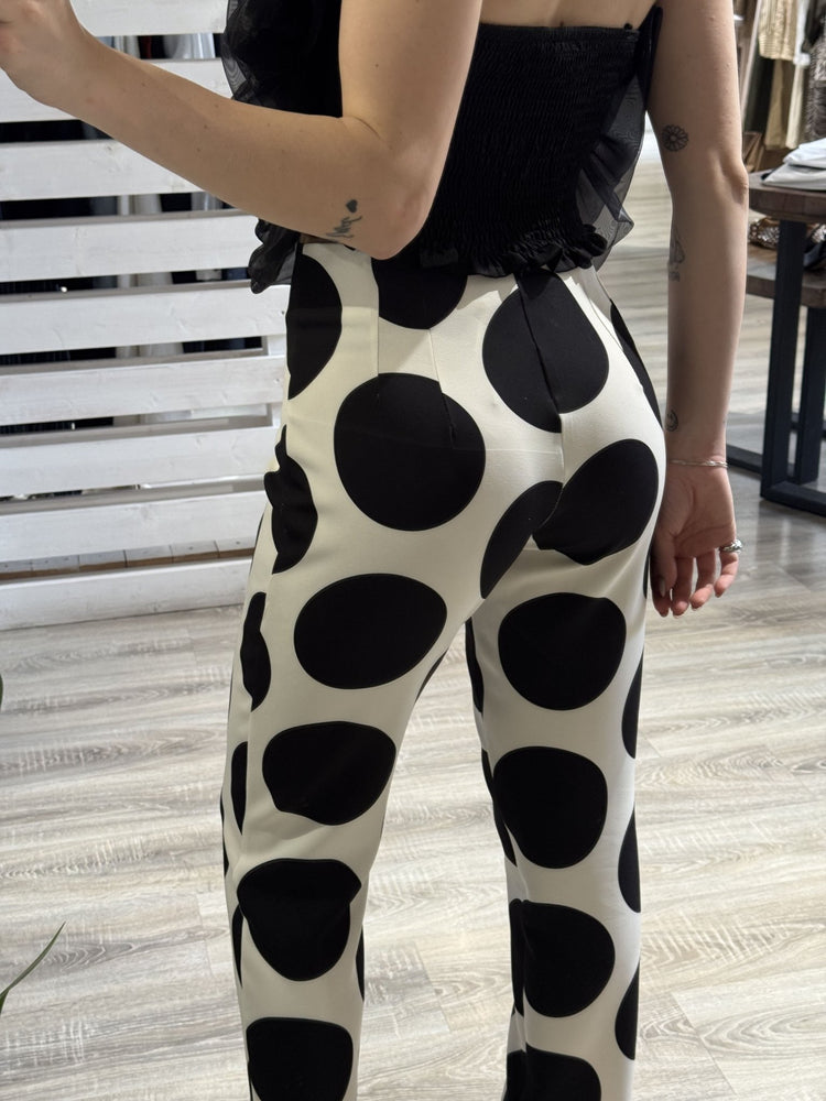 Pantalone Soverato sigaretta stampa pois Odì Odì - GiuGiò | Shop online