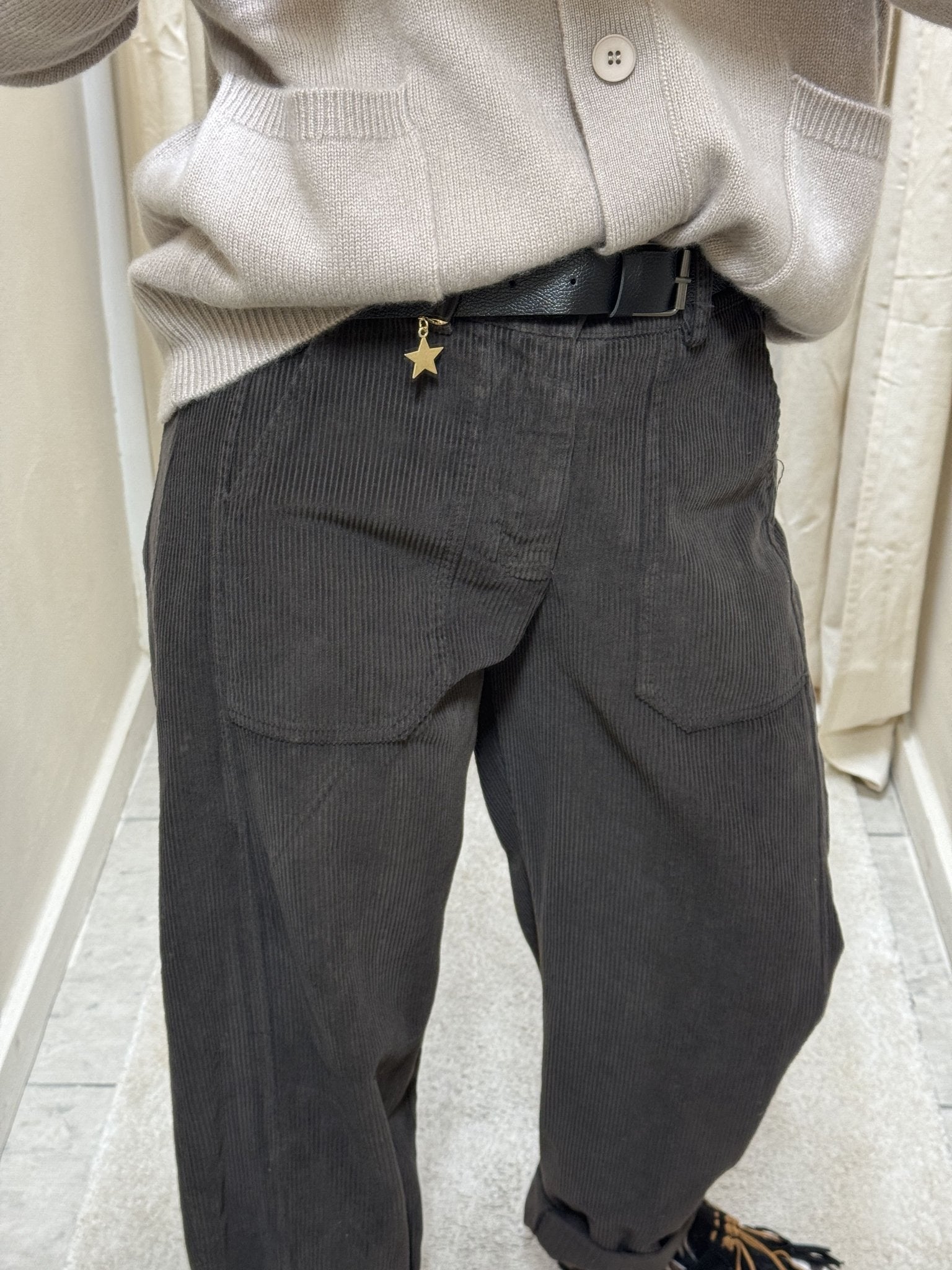 Pantalone stellina carrot in velluto rocciatore SusyMix - GiuGiò | Shop online