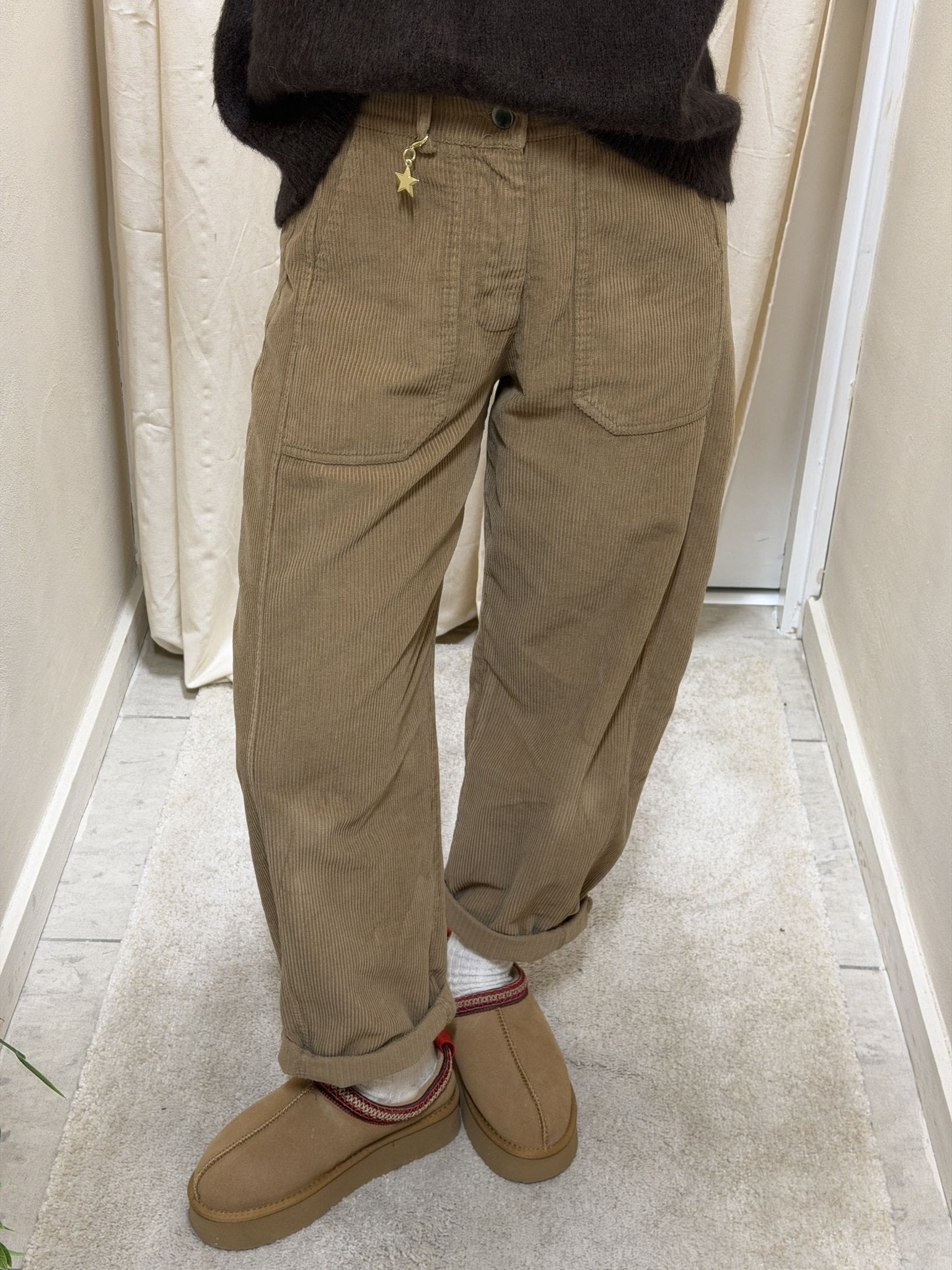 Pantalone stellina carrot in velluto rocciatore SusyMix - GiuGiò | Shop online