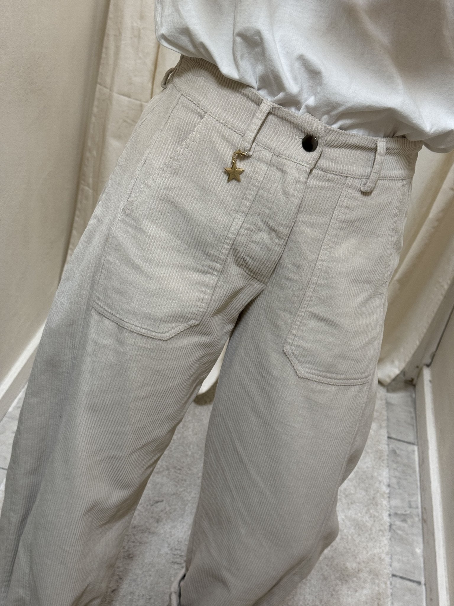 Pantalone stellina carrot in velluto rocciatore SusyMix - GiuGiò | Shop online