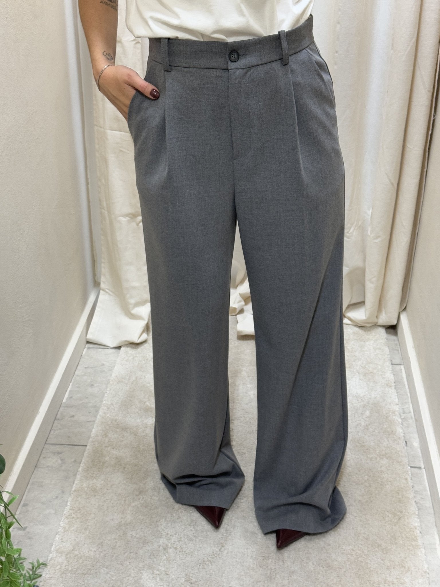 Pantalone taglio uomo con pinces Dixie - GiuGiò | Shop online