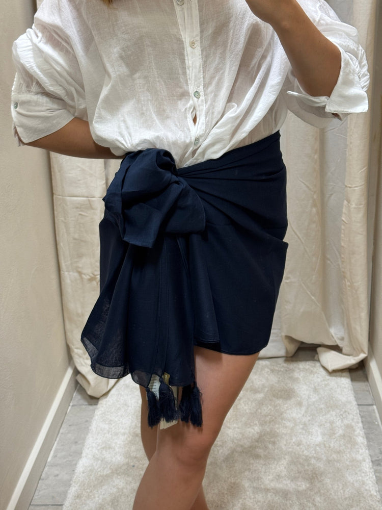 Pareo con nappine tinta unita Barts mod. Florn - GiuGiò | Shop online