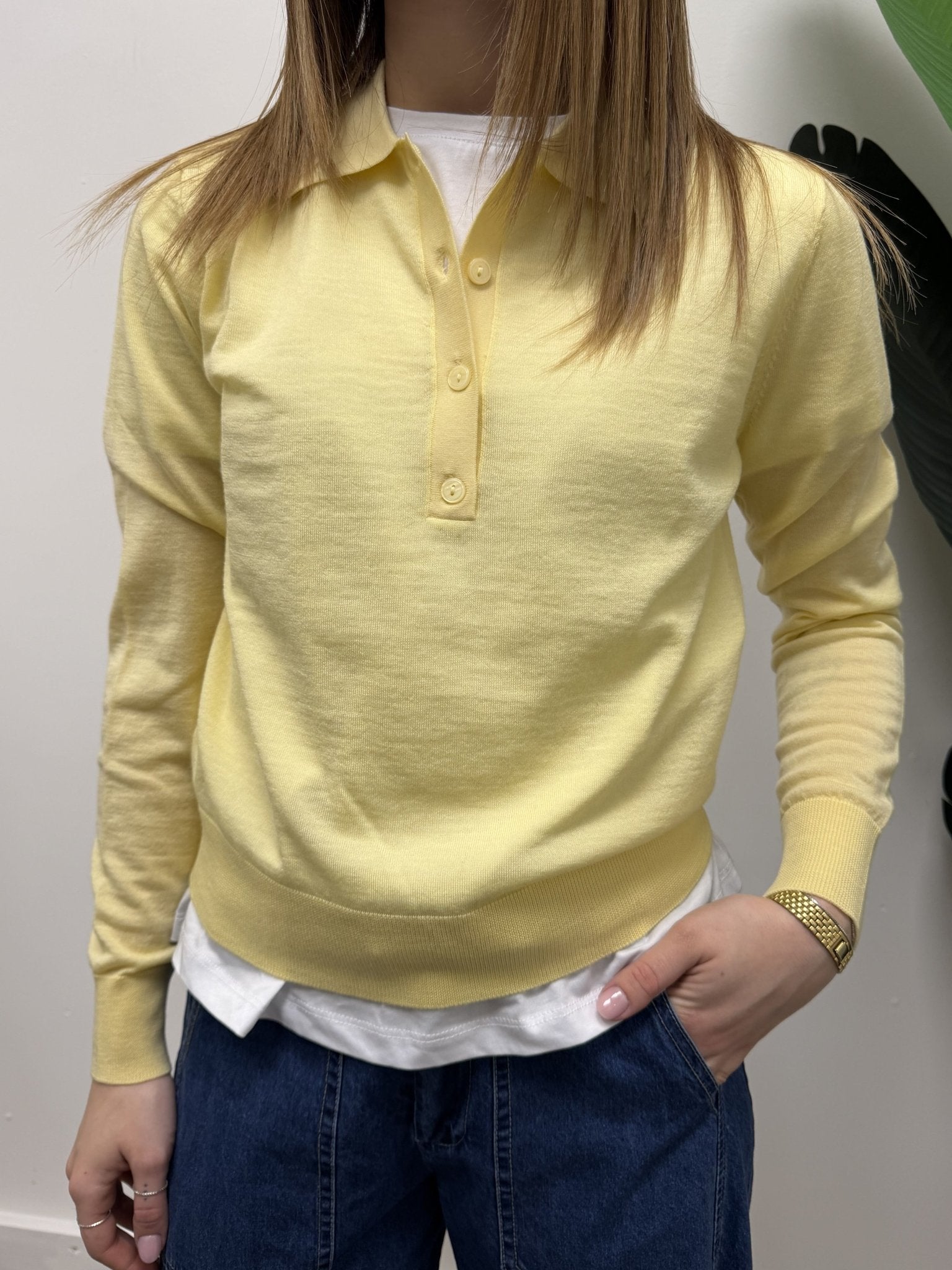 Polo in 100% lana merinos Tensione In - GiuGiò | Shop online