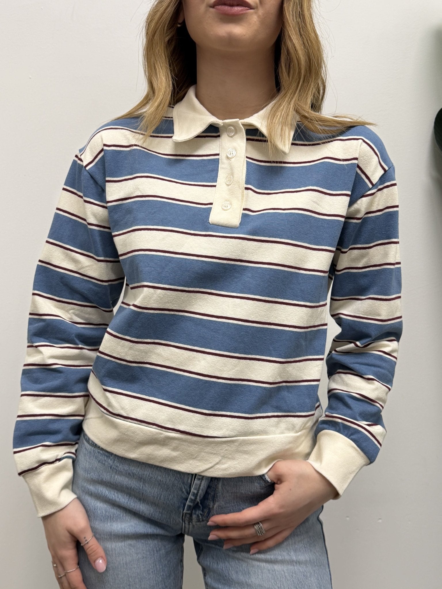 Polo rigata in filo MyD - GiuGiò | Shop online