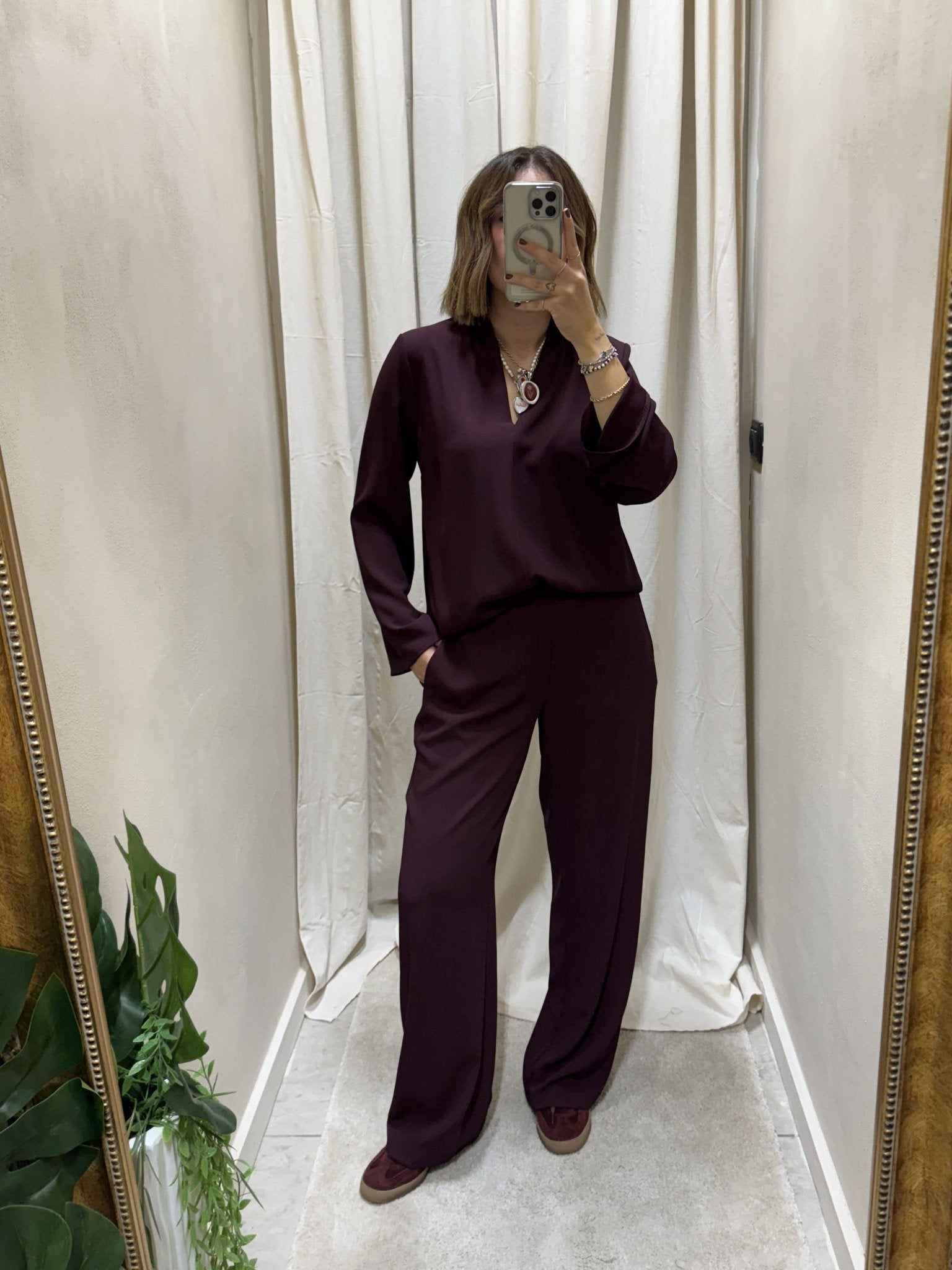 Set coordinato blusa e pantalone Susy Mix - GiuGiò | Shop online