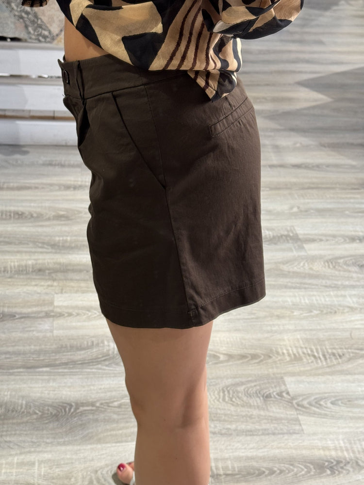 Short in cotone con tasca a filo MyD - GiuGiò | Shop online