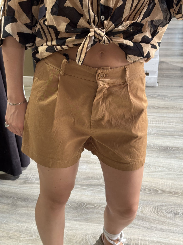 Short in cotone con tasca a filo MyD - GiuGiò | Shop online