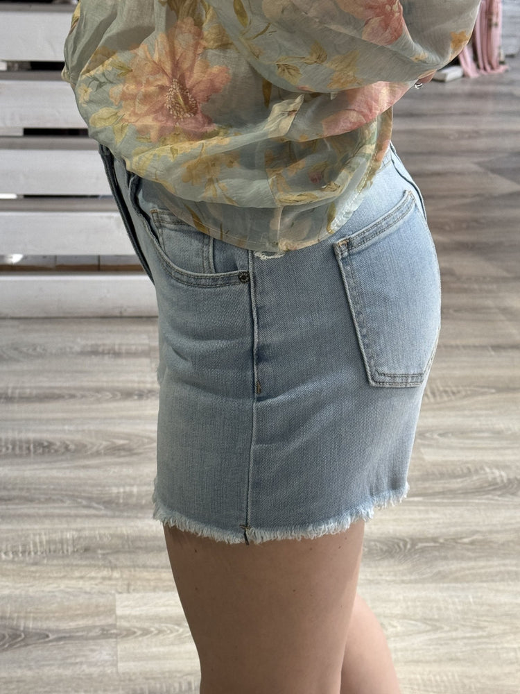 Short in denim sfrangiato Susy Mix - GiuGiò | Shop online