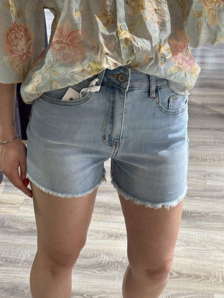 Short in denim sfrangiato Susy Mix - GiuGiò | Shop online