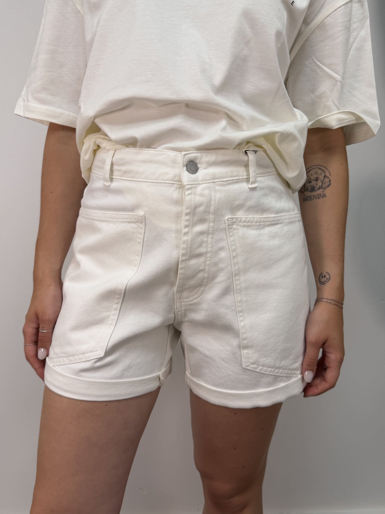 Shorts in cotone tinto in capo HaveOne - GiuGiò | Shop online
