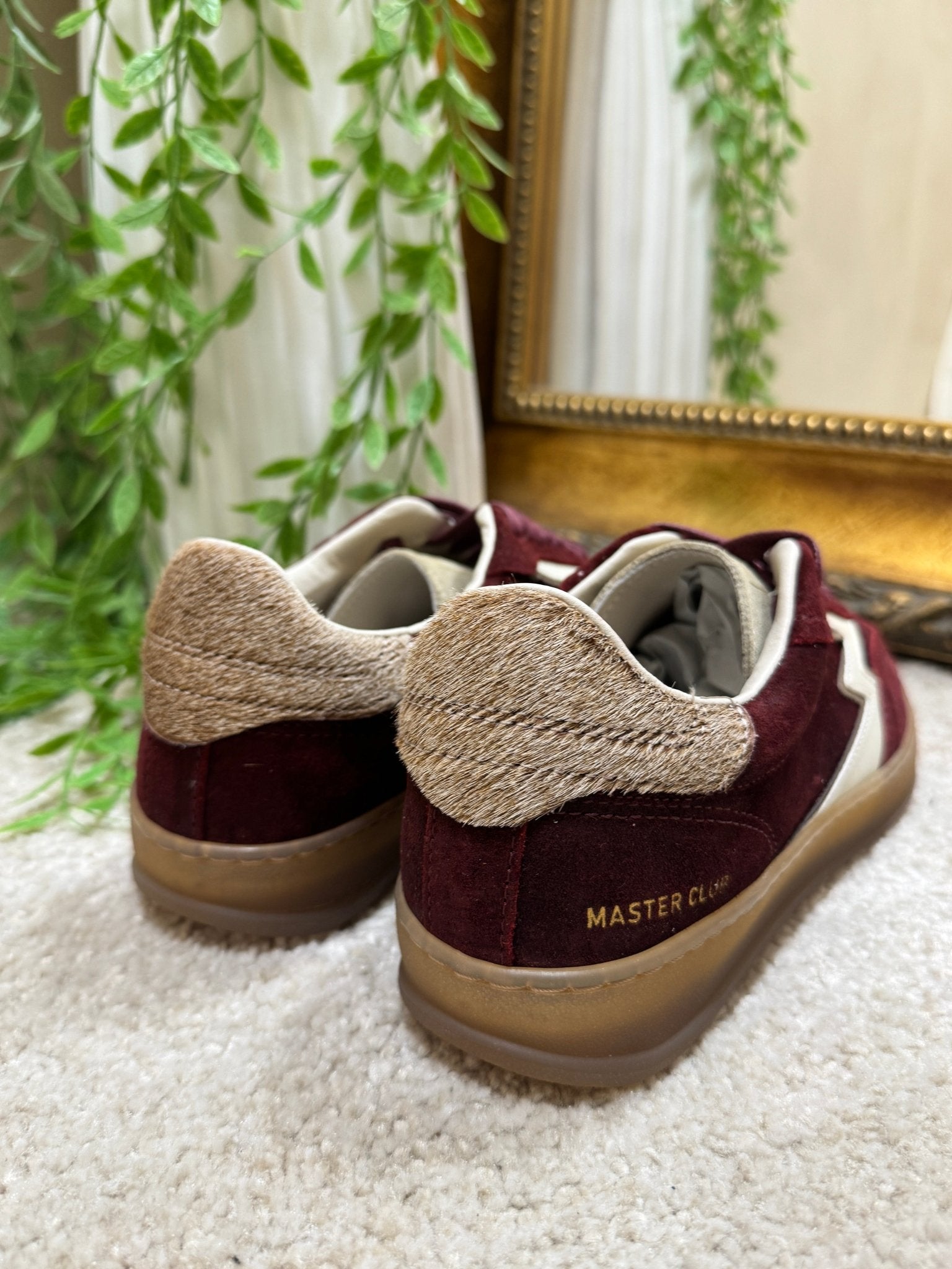 Sneaker master club suede cherry e cavallino Moaconcept - GiuGiò | Shop online