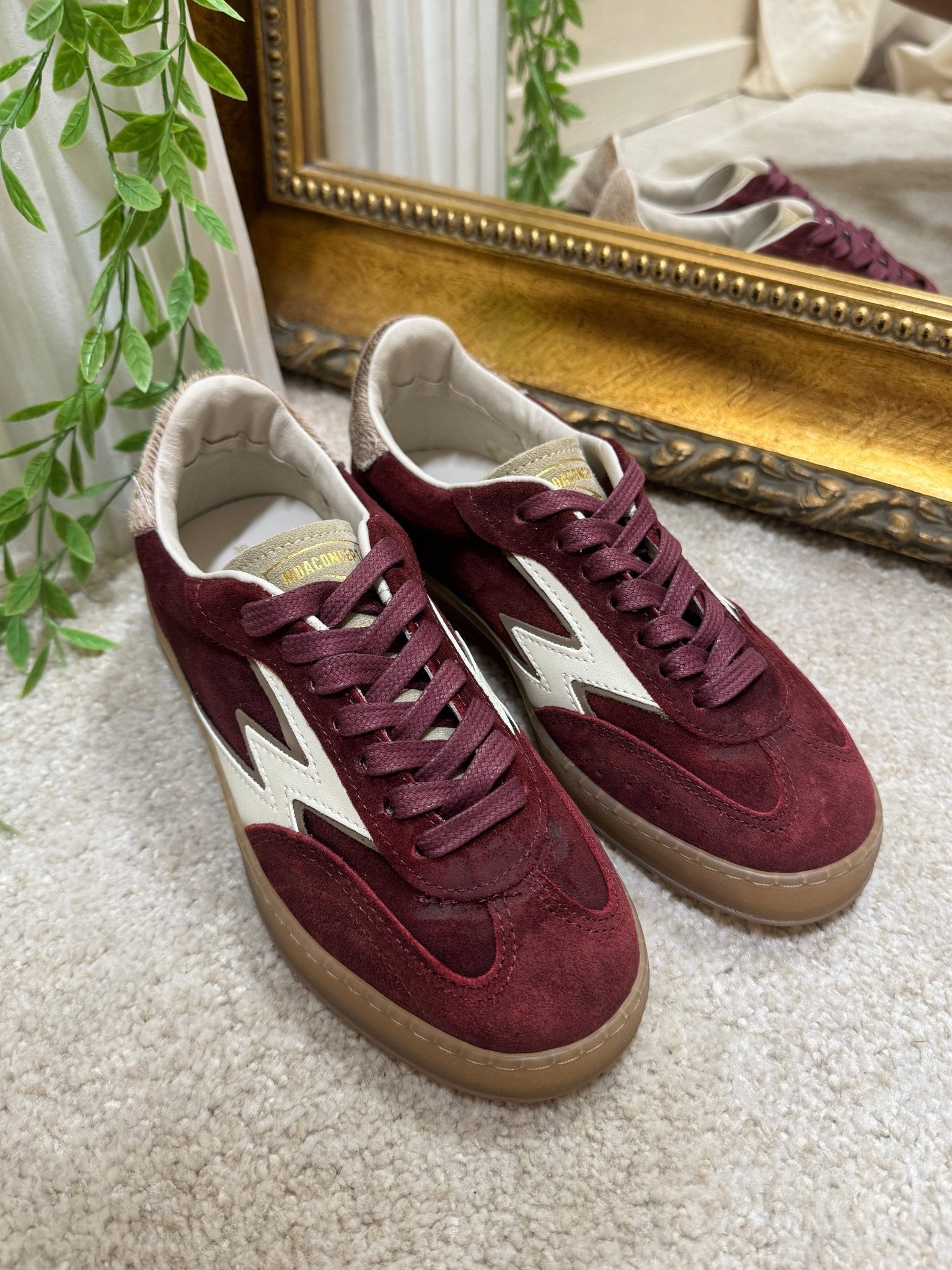 Sneaker master club suede cherry e cavallino Moaconcept - GiuGiò | Shop online