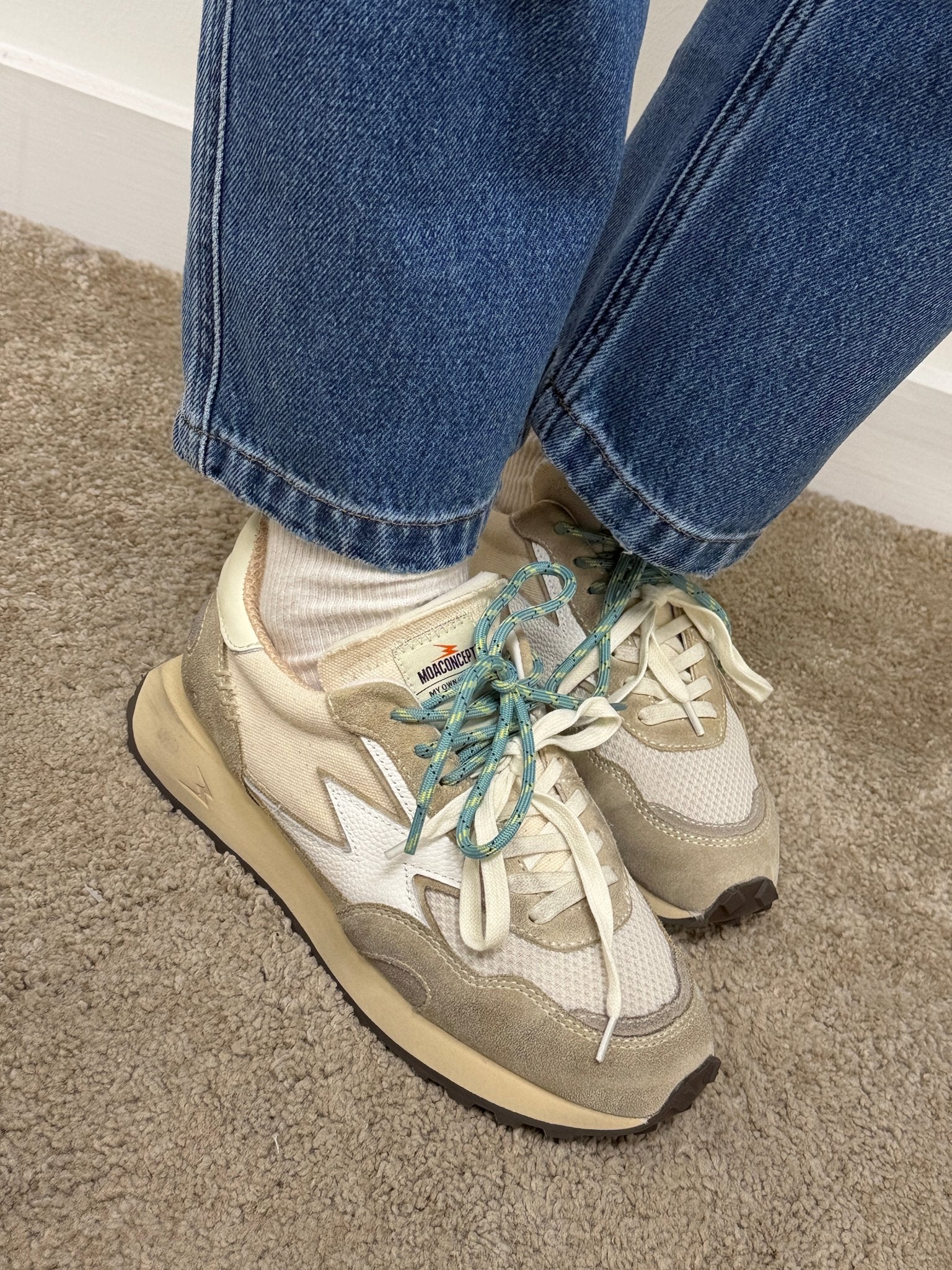 Sneakers mod. Hype in suede e nylon doppio laccio MoaConcept - GiuGiò | Shop online