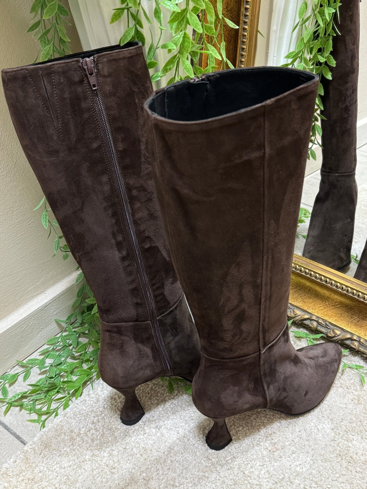 Stivale alto in pelle scamosciata Noa - GiuGiò | Shop online