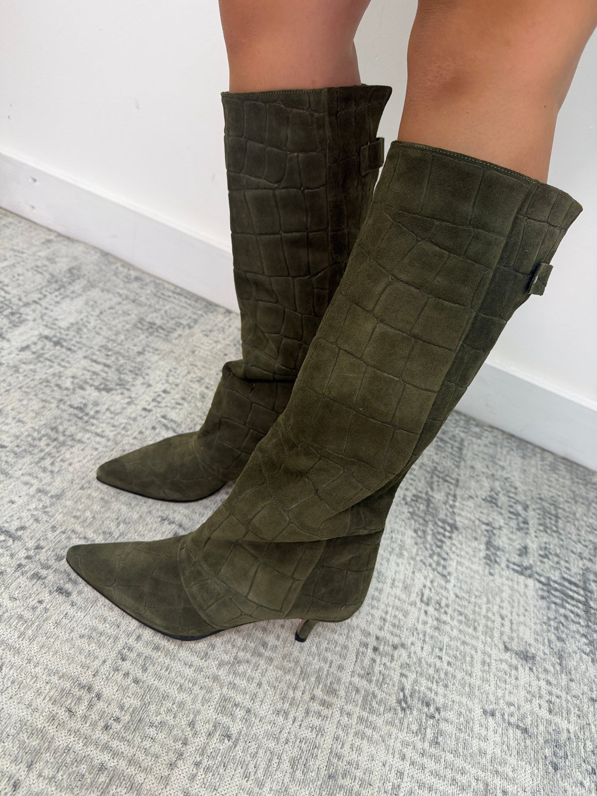 Stivale Olivia in cocco scamosciato Noa - GiuGiò | Shop online