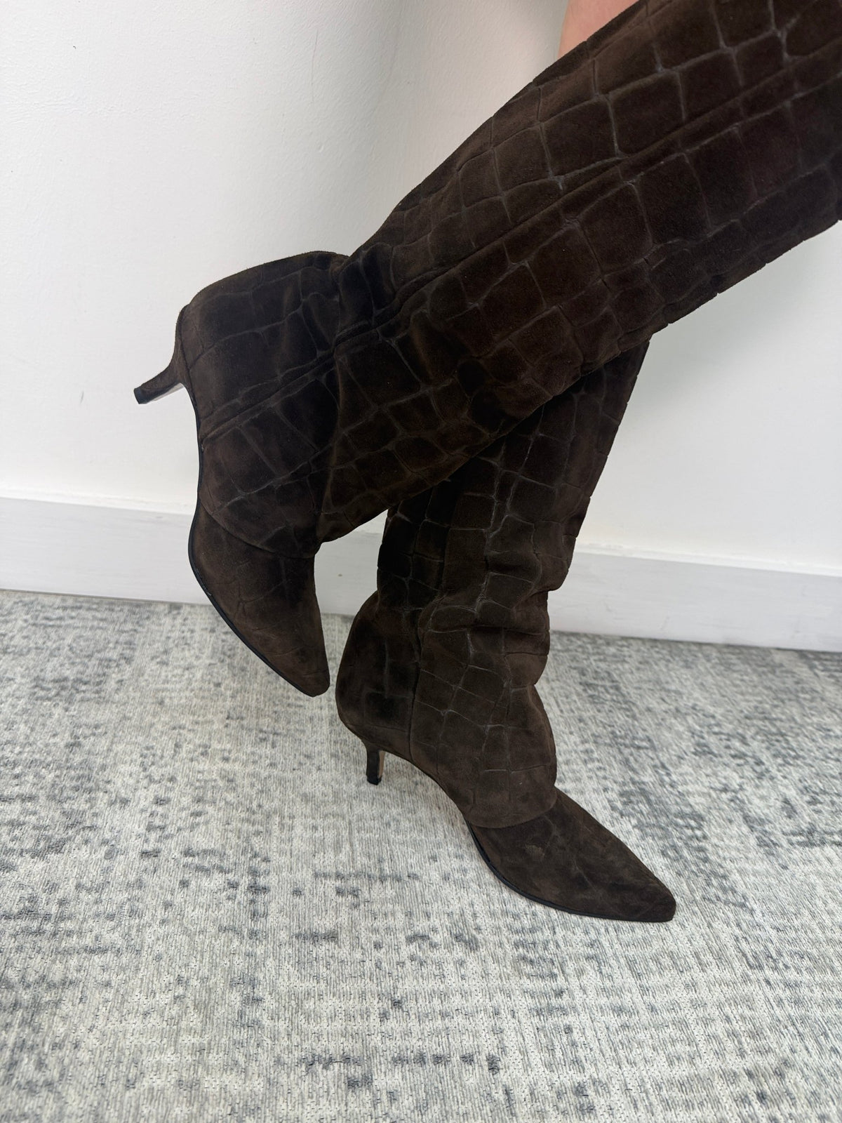 Stivale Olivia in cocco scamosciato Noa - GiuGiò | Shop online