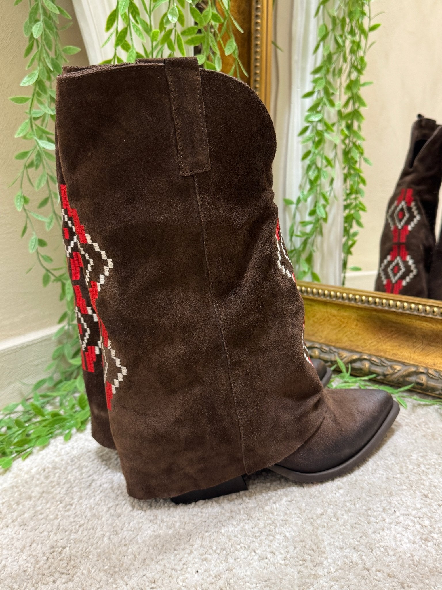 Stivale texano con ricamo Via Mondana - GiuGiò | Shop online