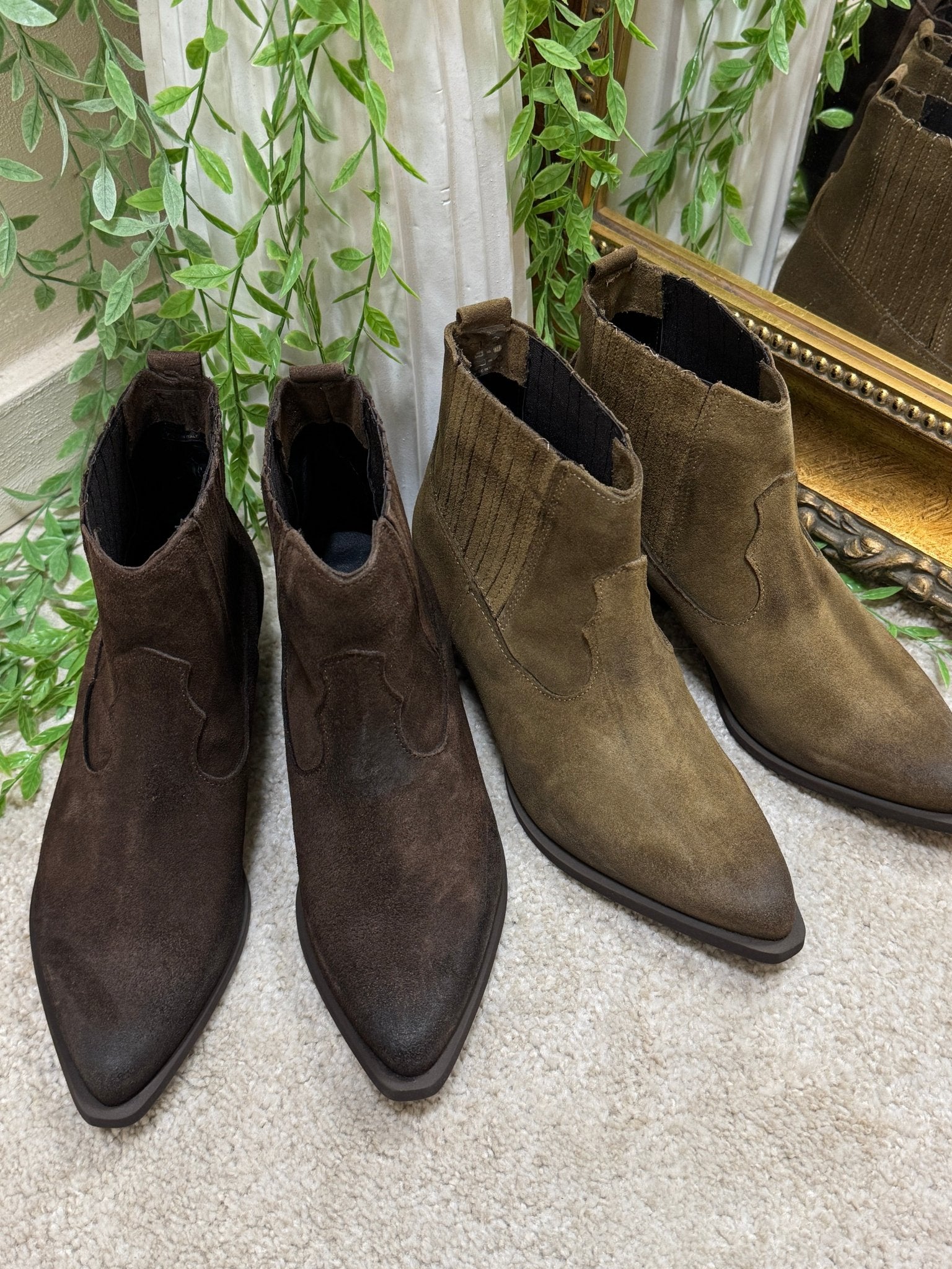 Stivaletto texano in crosta Via Mondana - GiuGiò | Shop online
