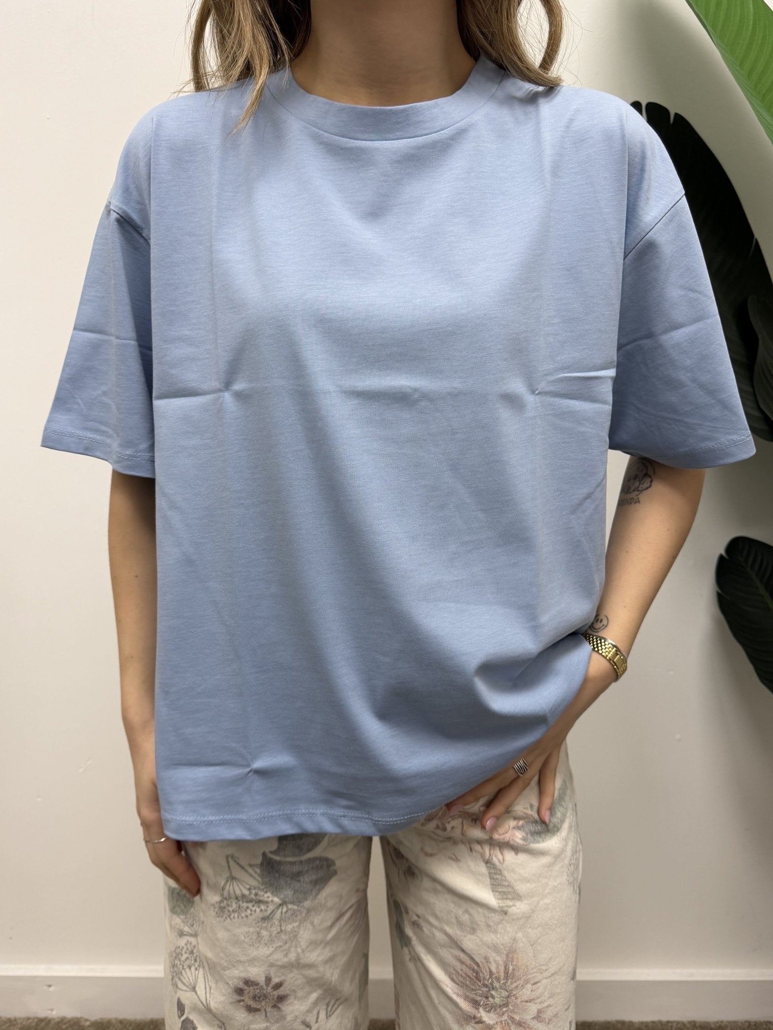 T-shirt basic oversize 100% cotone Susy Mix - GiuGiò | Shop online