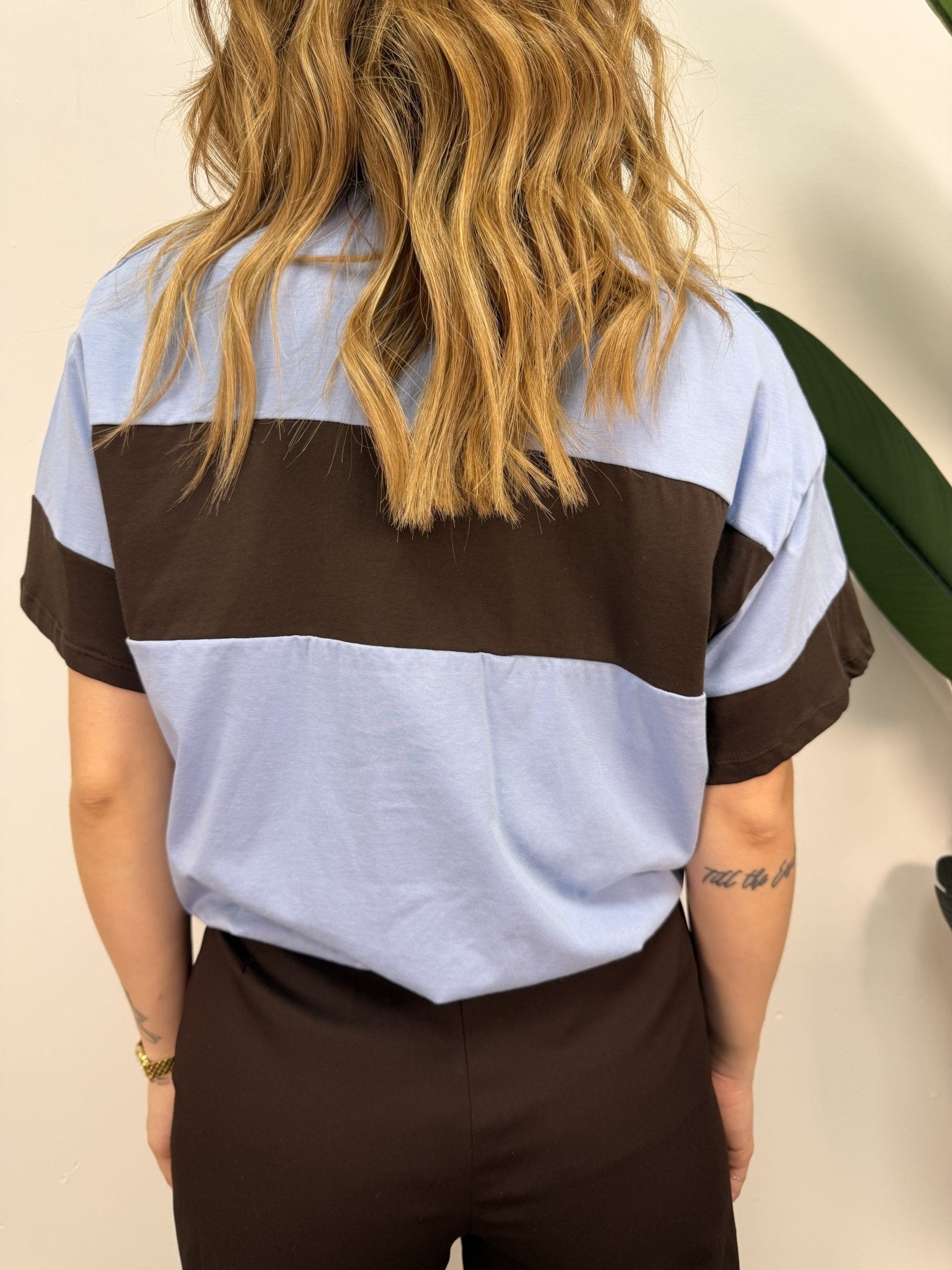 T-Shirt bicolor a palloncino Dixie - GiuGiò | Shop online