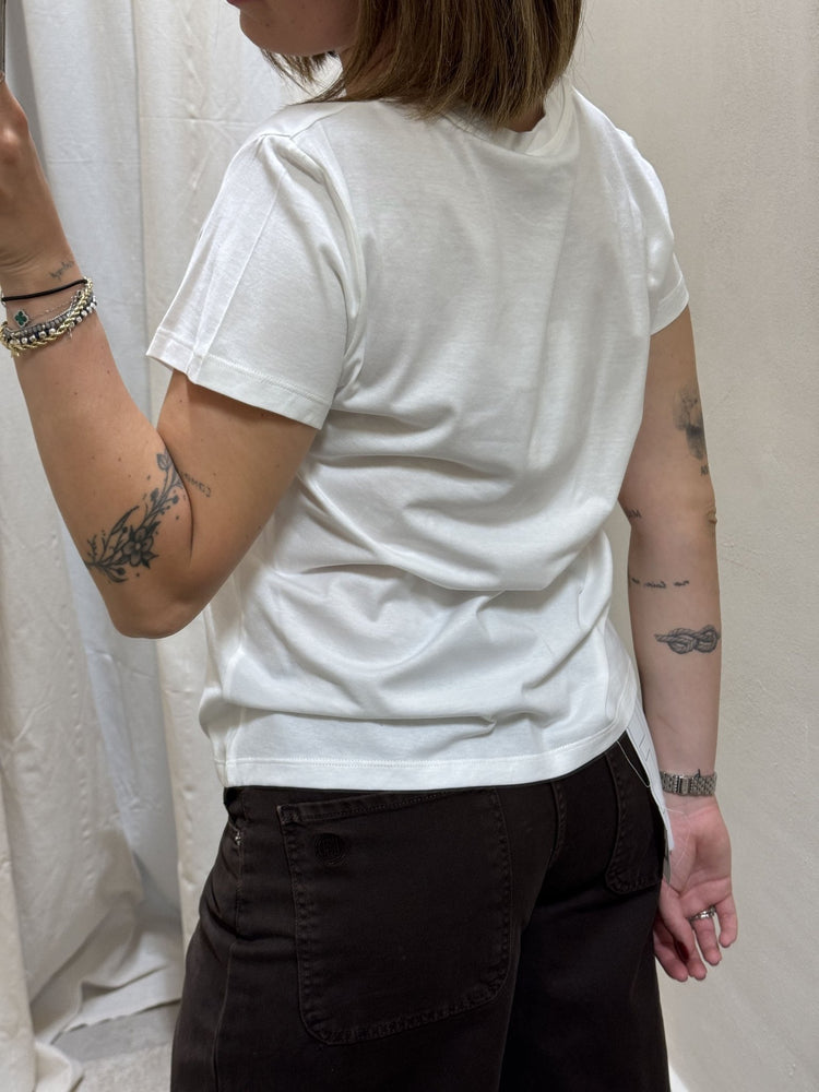 T-shirt con stampa in cotone Susy Mix - GiuGiò | Shop online