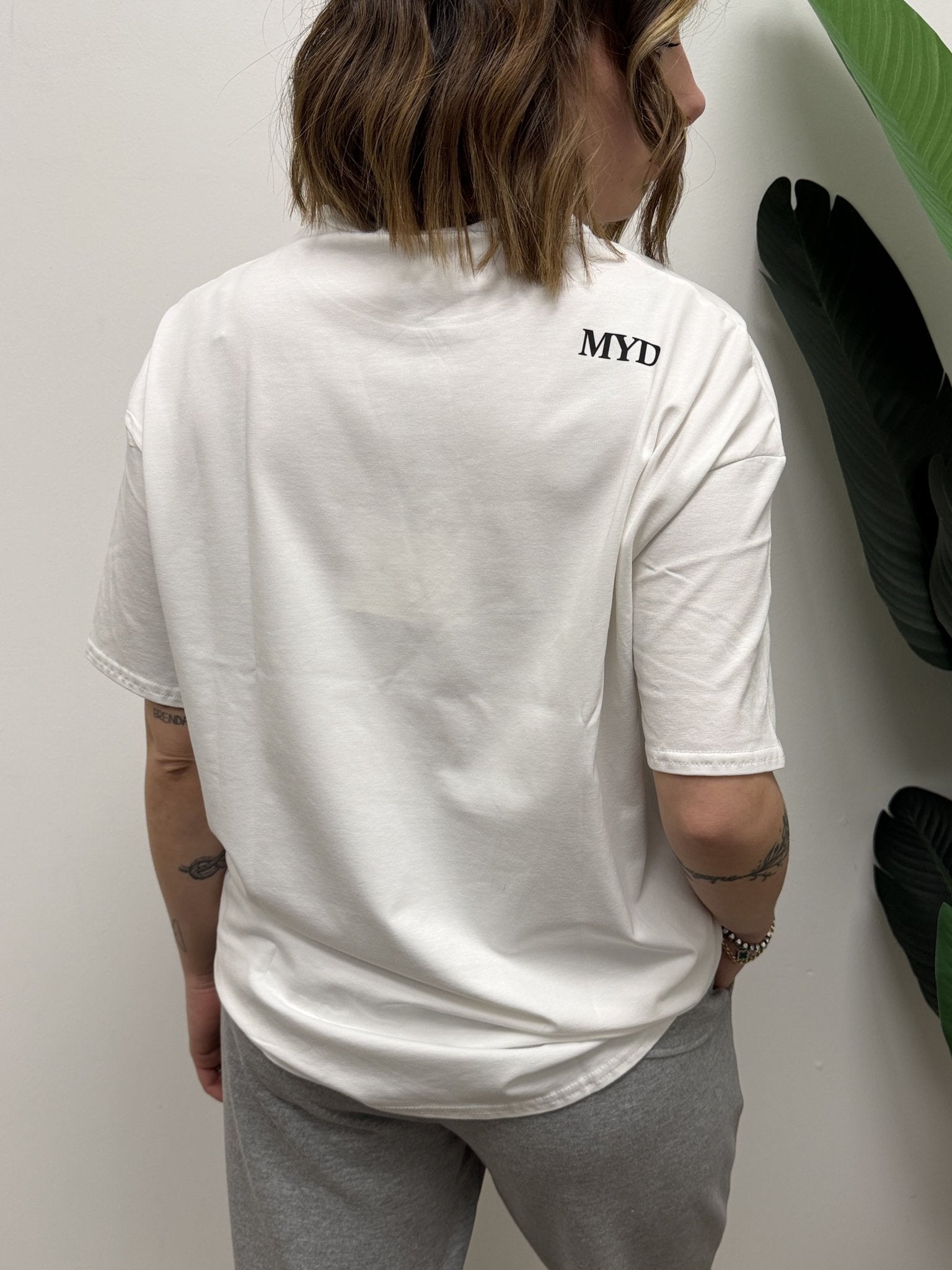 T-shirt over con stampa MyD - GiuGiò | Shop online