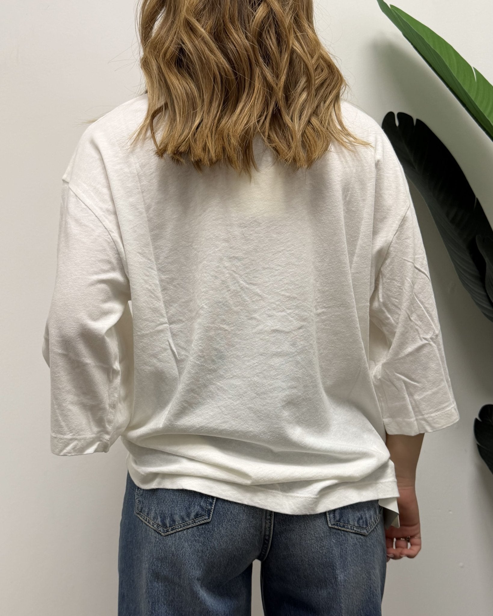 T-Shirt over girocollo fiammato VICOLO - GiuGiò | Shop online