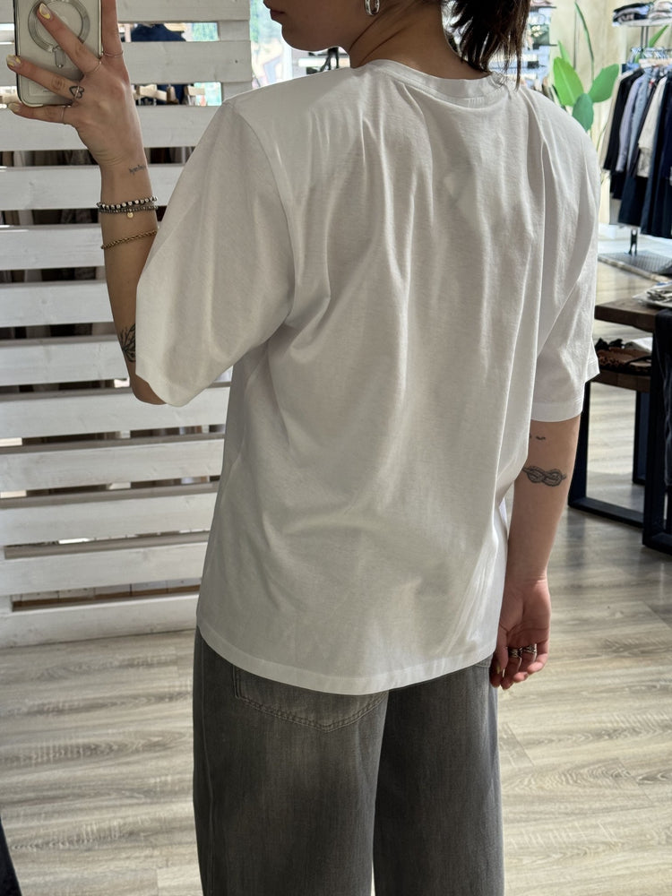 T-shirt over spallina imbottita Tensione In - GiuGiò | Shop online