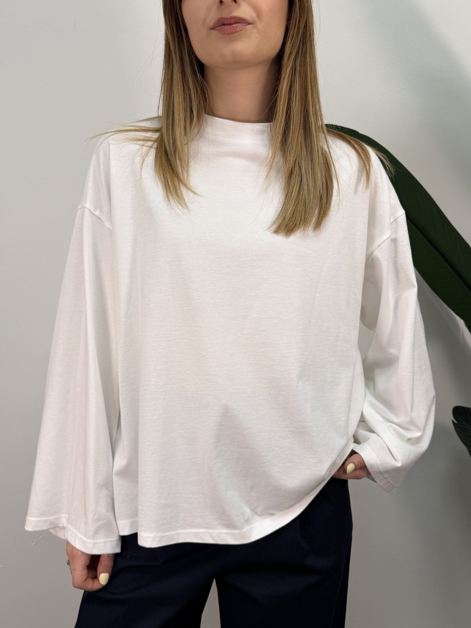 T-shirt oversize maniche lunghe Tensione In - GiuGiò | Shop online