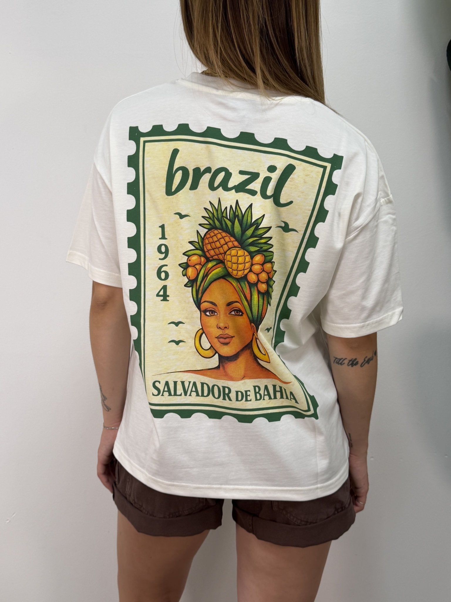 T-shirt stampa Brazil HaveOne - GiuGiò | Shop online