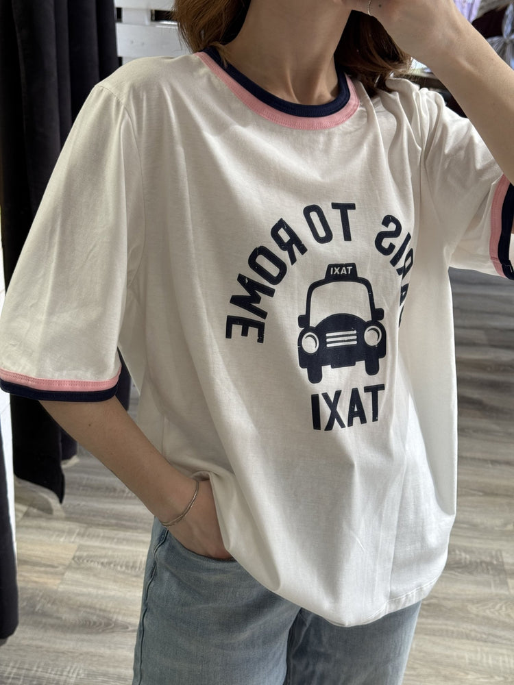 T-shirt stampa taxi Dixie - GiuGiò | Shop online
